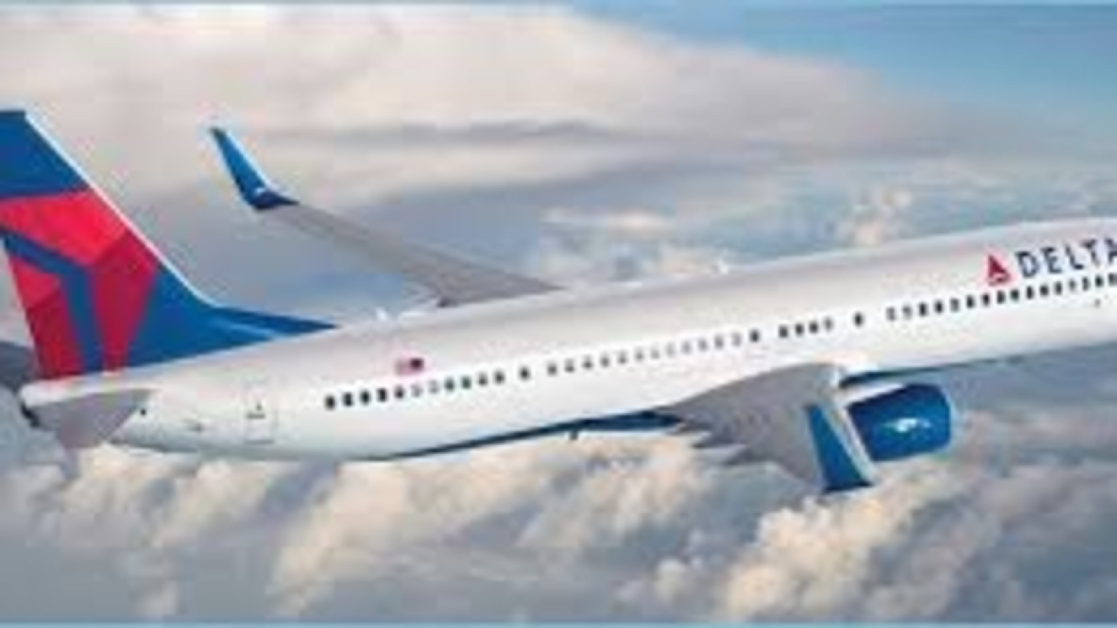 Delta Airlines plane during flight. HANDOUT