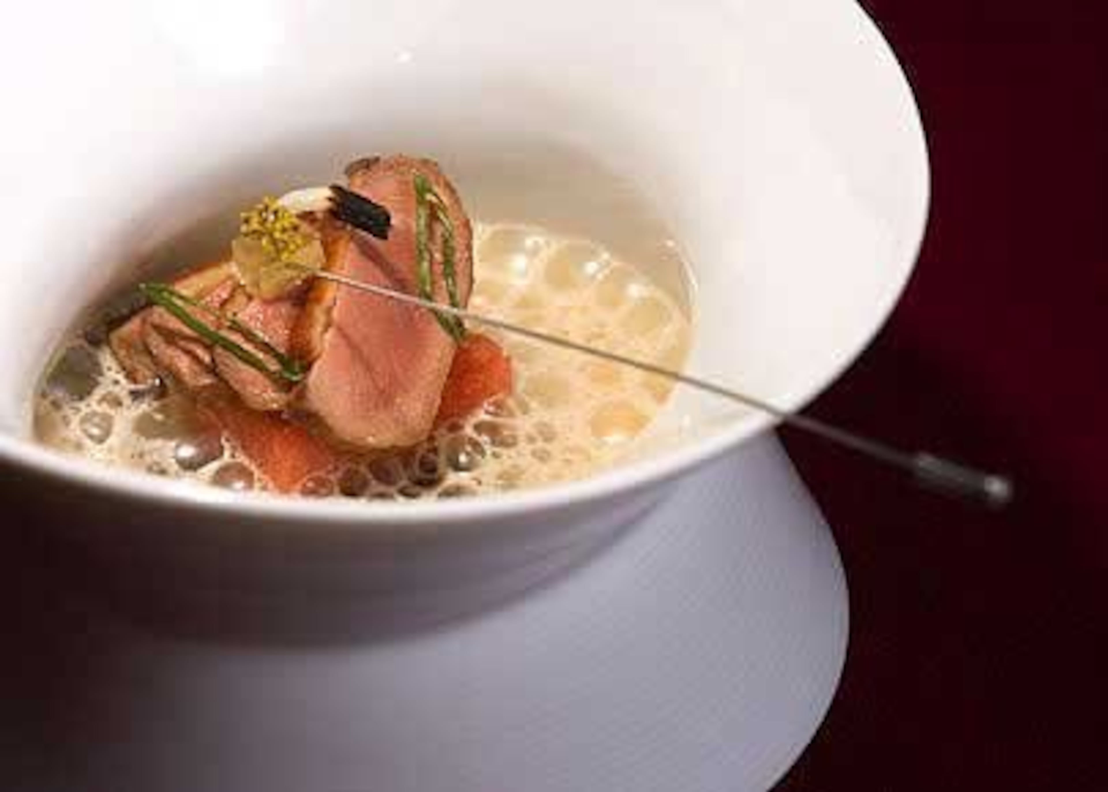 The squab at Alinea: The restaurant is a place for innovative cuisine.