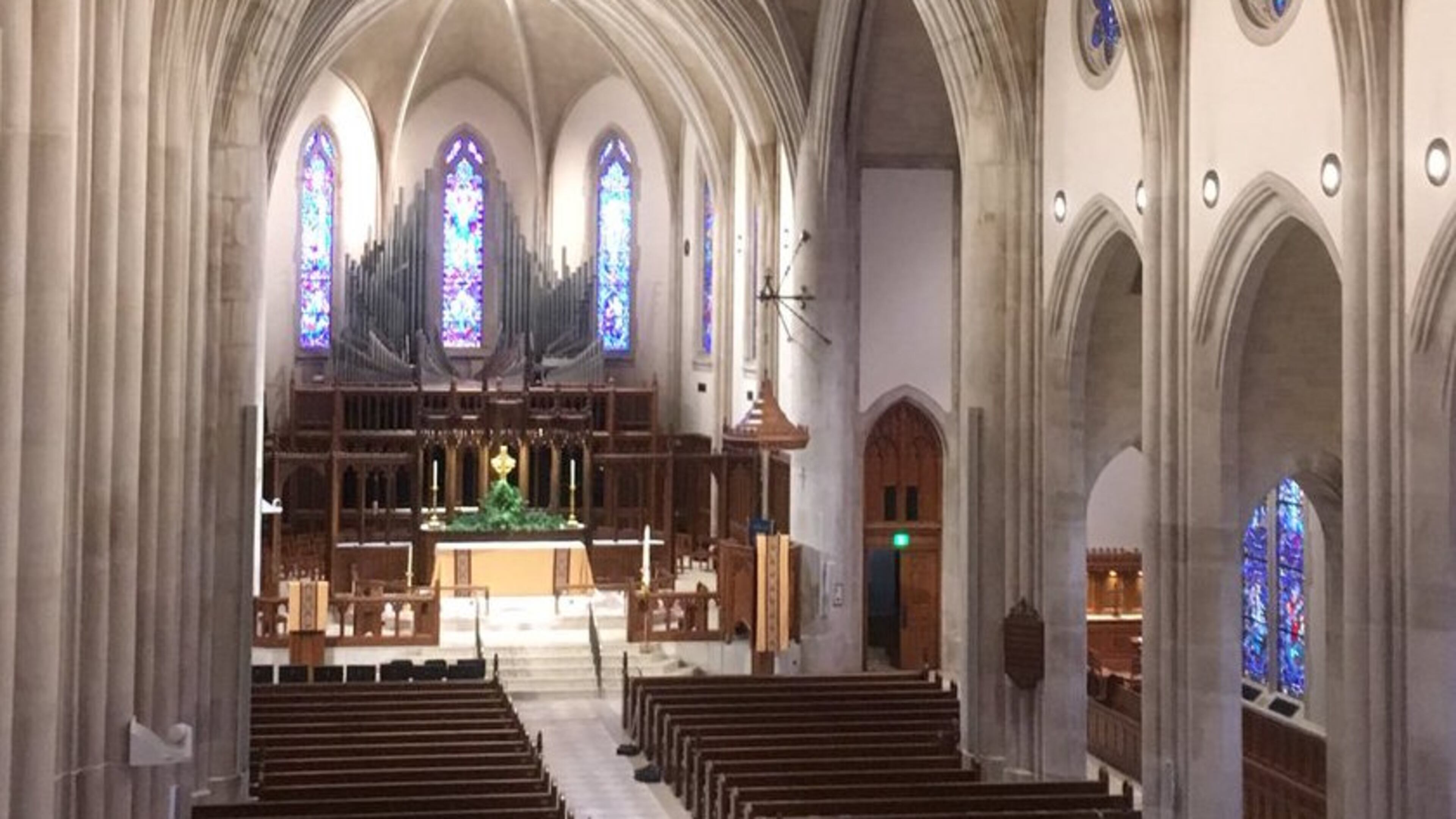 The sanctuary at the Cathedral of St. Philip. Photo: Jennifer Brett