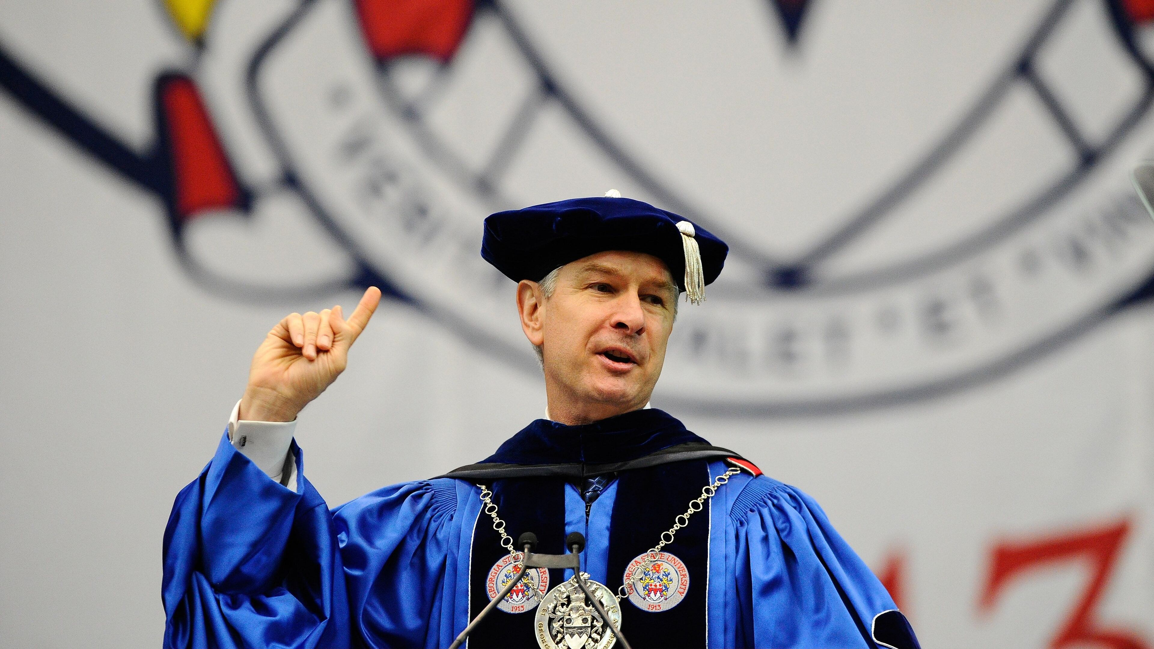 Mark Becker, president of Georgia State, earns $1.07 million.