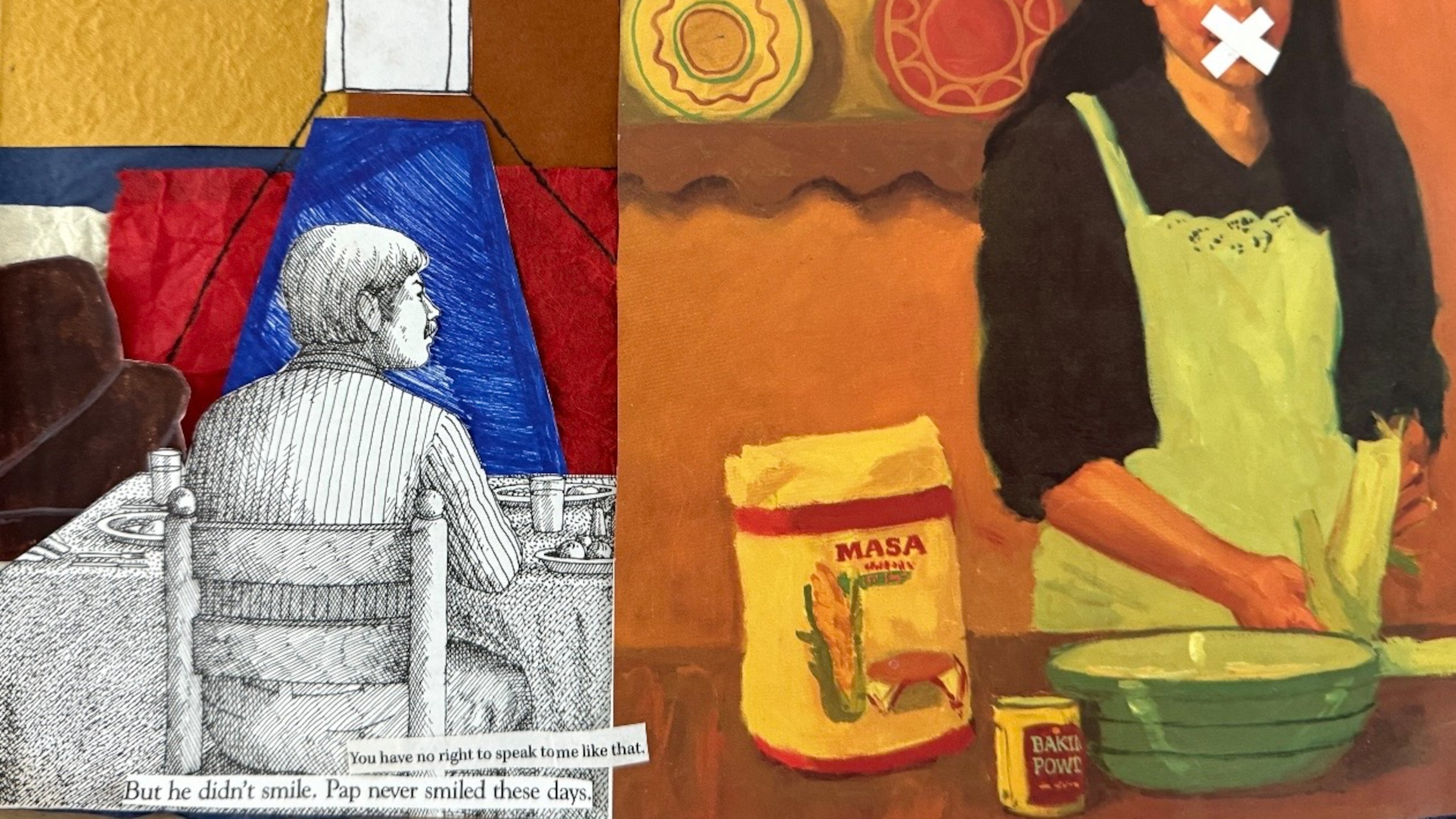 The Buford Highway Arts Festival will showcase artwork from a variety of local students, including Cross Keys High School. This piece by Kimberly Bibiano-Martinez will be on display. (Courtesy of Kimberly Bibiano-Martinez)