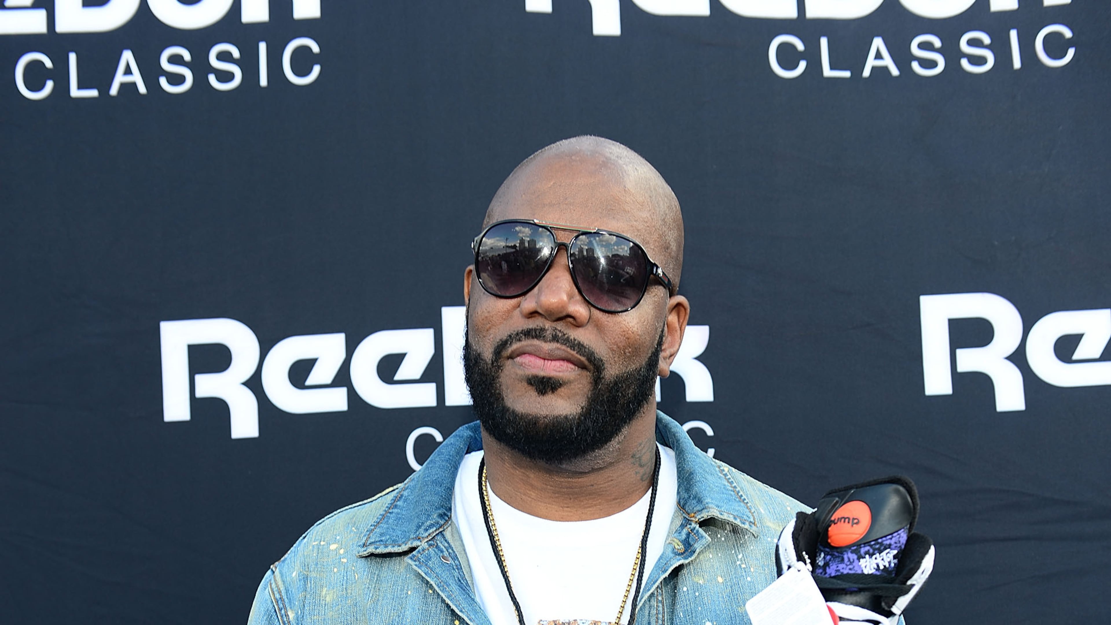 PHILADELPHIA, PA - MAY 31: Former MTV VJ, Ed Lover visits the Reebok booth during The 7th Annual Roots Picnic at Festival Pier at Penn's Landing on May 31, 2014 in Philadelphia, Pennsylvania. (Photo by Lisa Lake/Getty Images for Reebok)