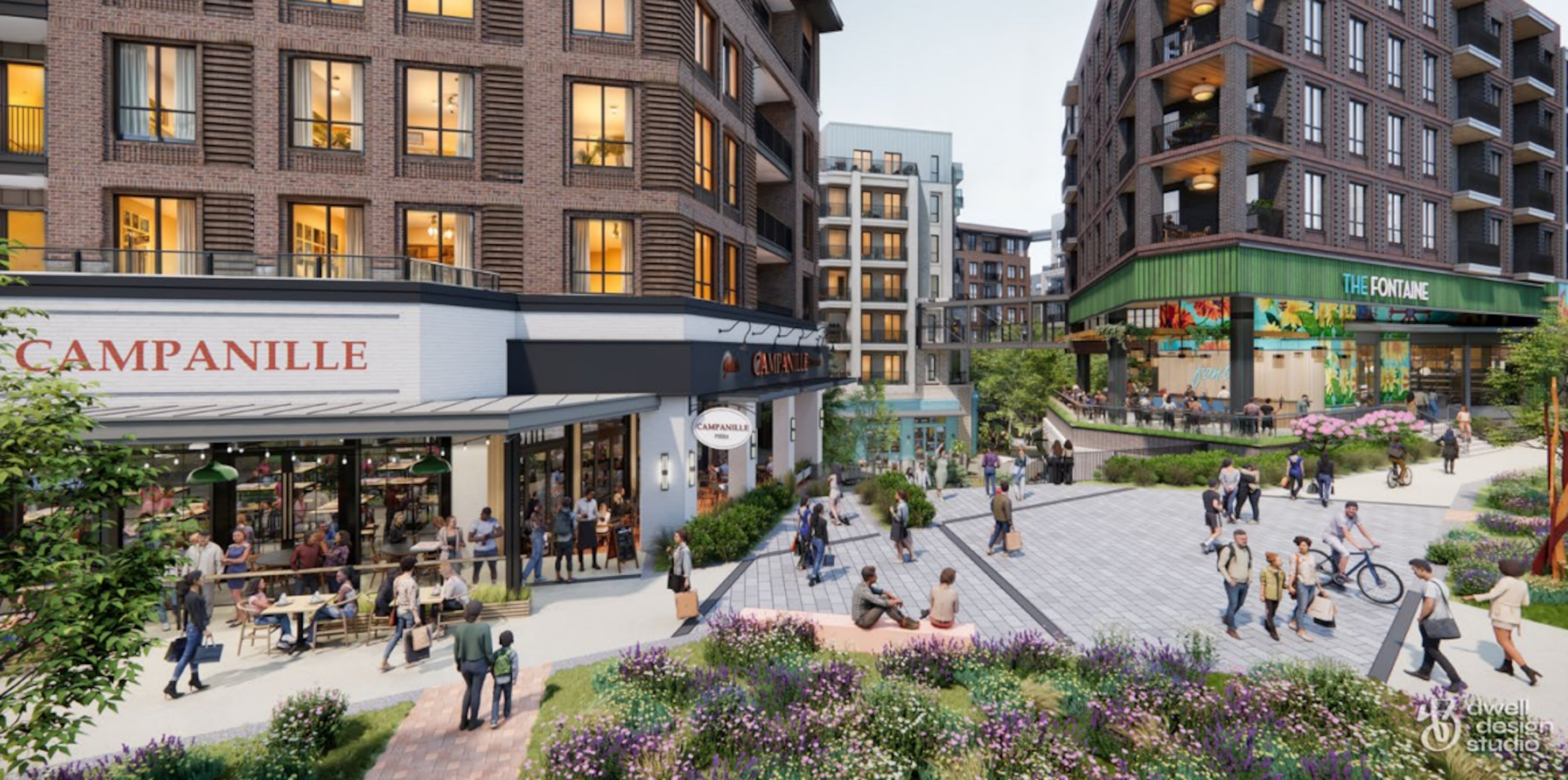 The tax break is to help cover the cost of preserving 39 of 539 apartments — about 7% of those units — at rents below market rate for 99 years. (Courtesy of Invest Atlanta)