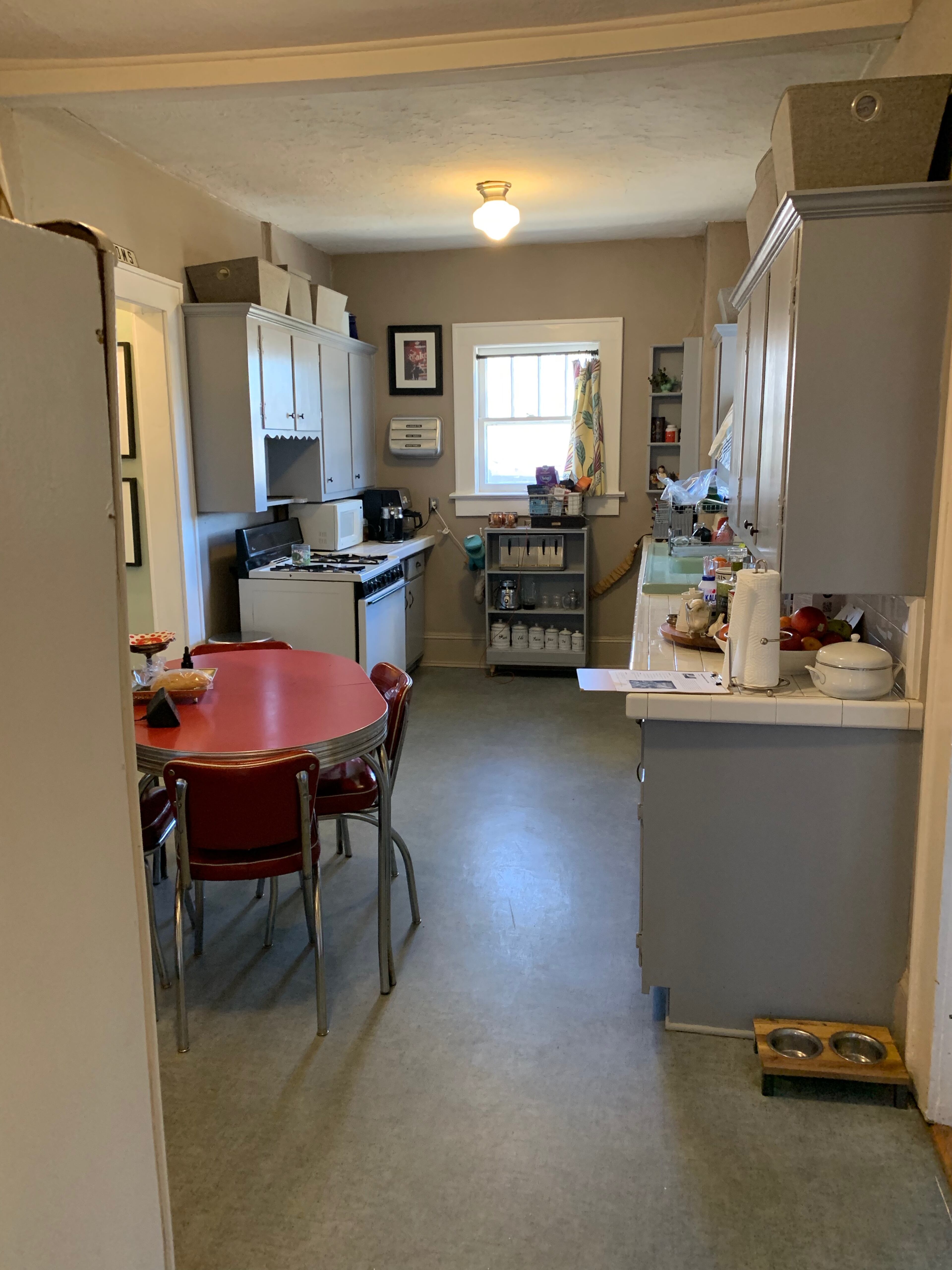 Writer Felicia Feaster documented her kitchen renovation project. Pictured is a photo taken prior to the renovation. Courtesy of Felicia Feaster