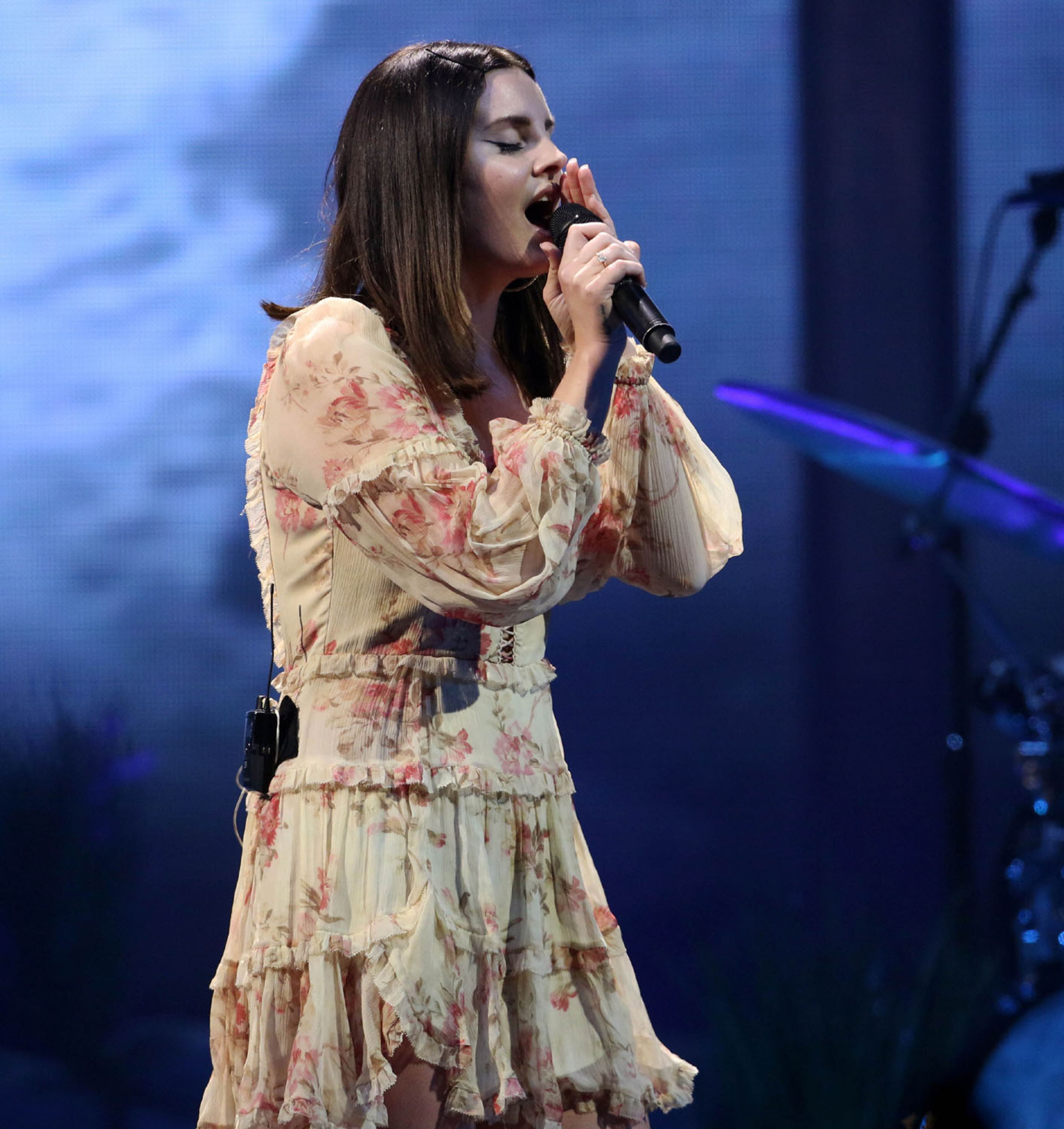 Lana Del Rey entertained a large turnout on her LA To The Moon Tour at Philips Arena on Monday, February 5, 2018.Robb Cohen Photography & Video /RobbsPhotos.com