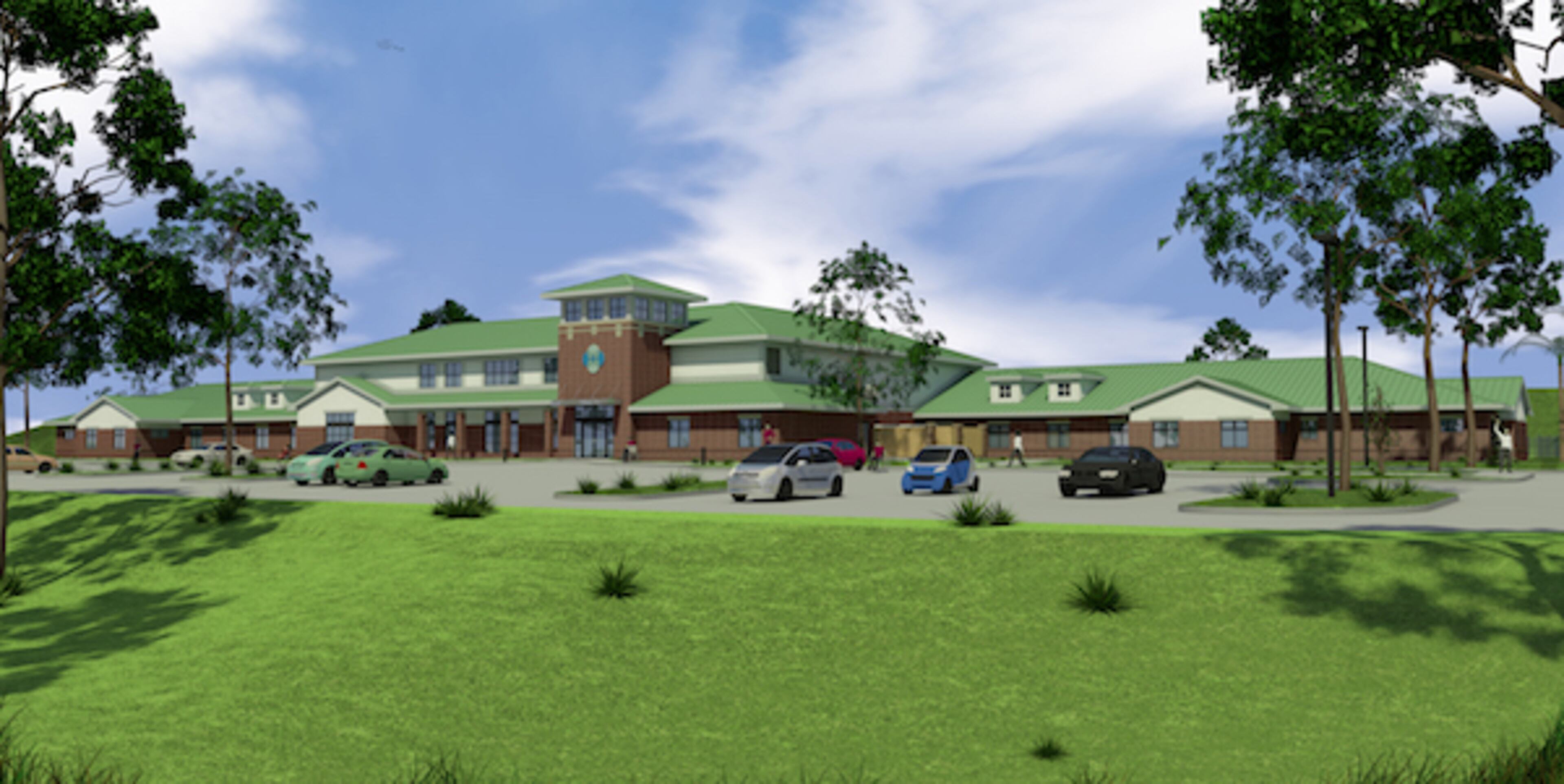 Rendering of The Memory Center