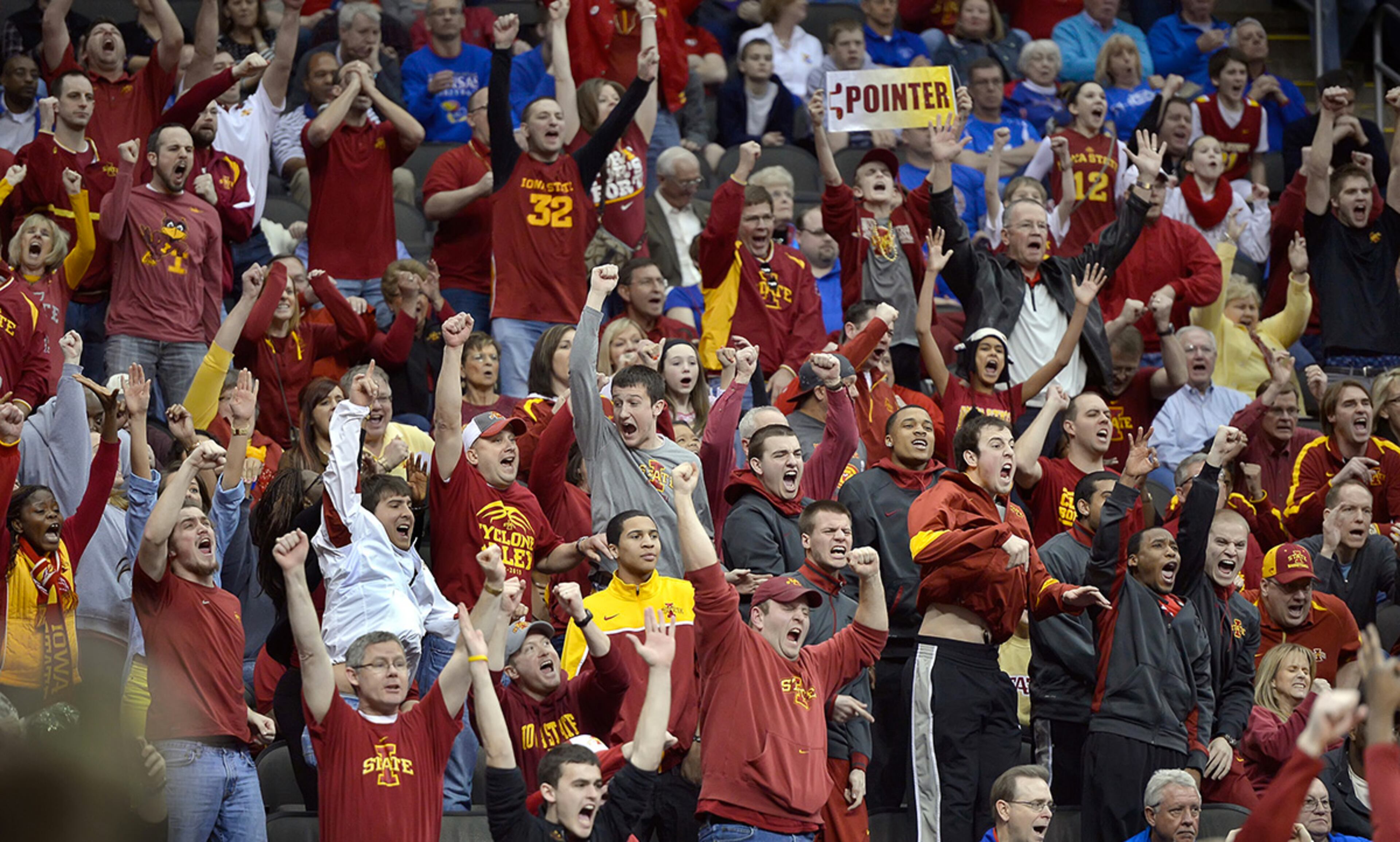 No. 10 Iowa State: The 2001 Iowa State team was co-captained by Kantrail Horton, who starred at Newton High School. The Cyclones won the Big 12 regular season, earned a No. 2 seed in the NCAA tournament and were beaten by No. 15 seed Hampton in one of the event’s biggest upsets.