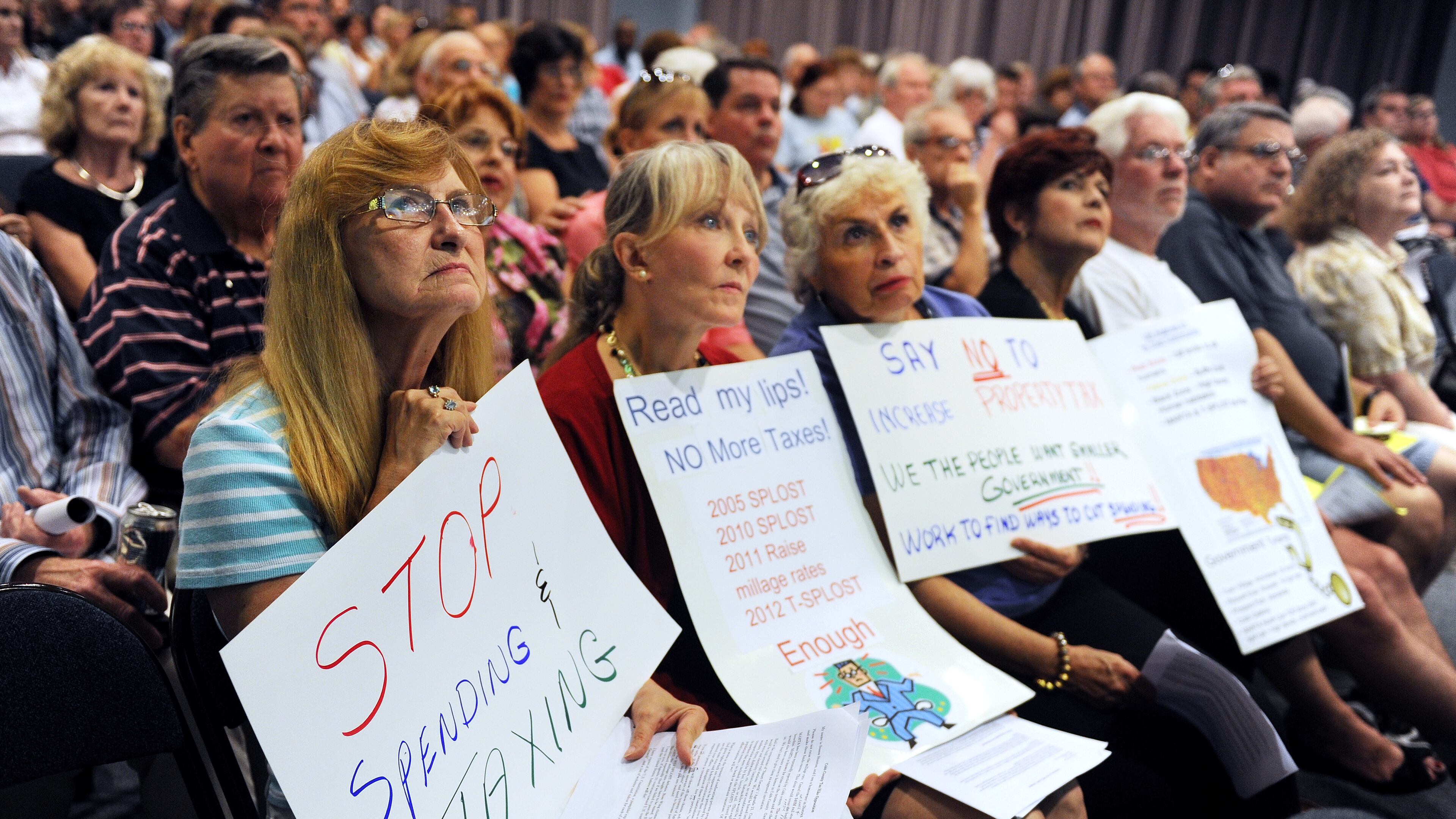 FILE PHOTO: Cobb County has been known as a conservative bastion with many residents opposed to increased government spending. (Bita Honarvar bhonarvar@ajc.com)