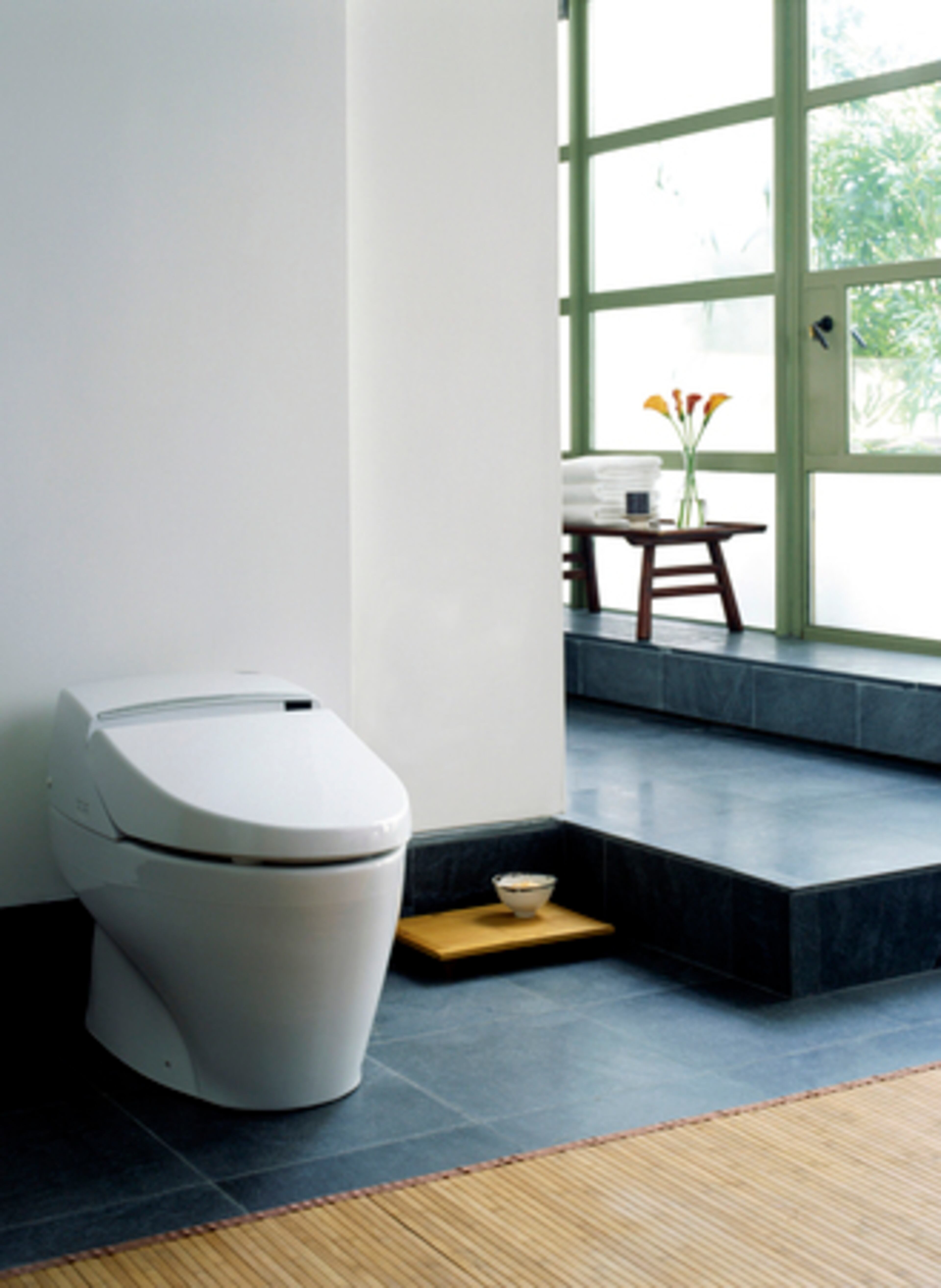 Toto's Neorest toilet packs a lot of power to be so compact.