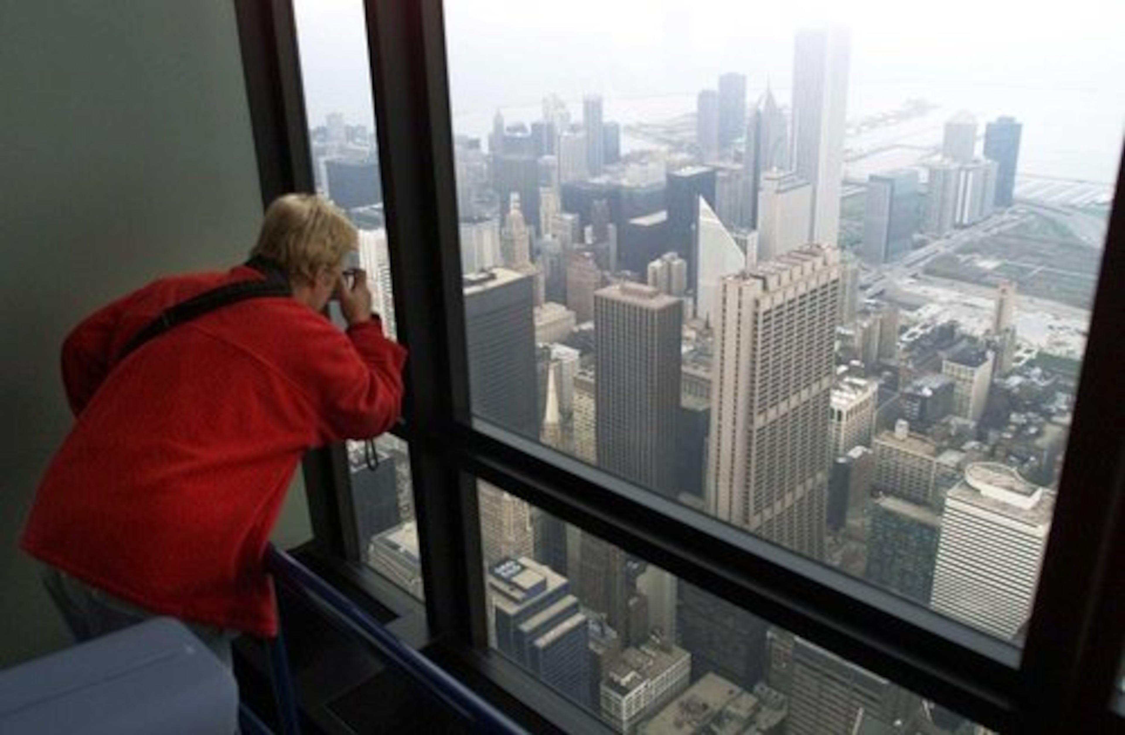 The Sears Tower Skydeck offers awesome city views.