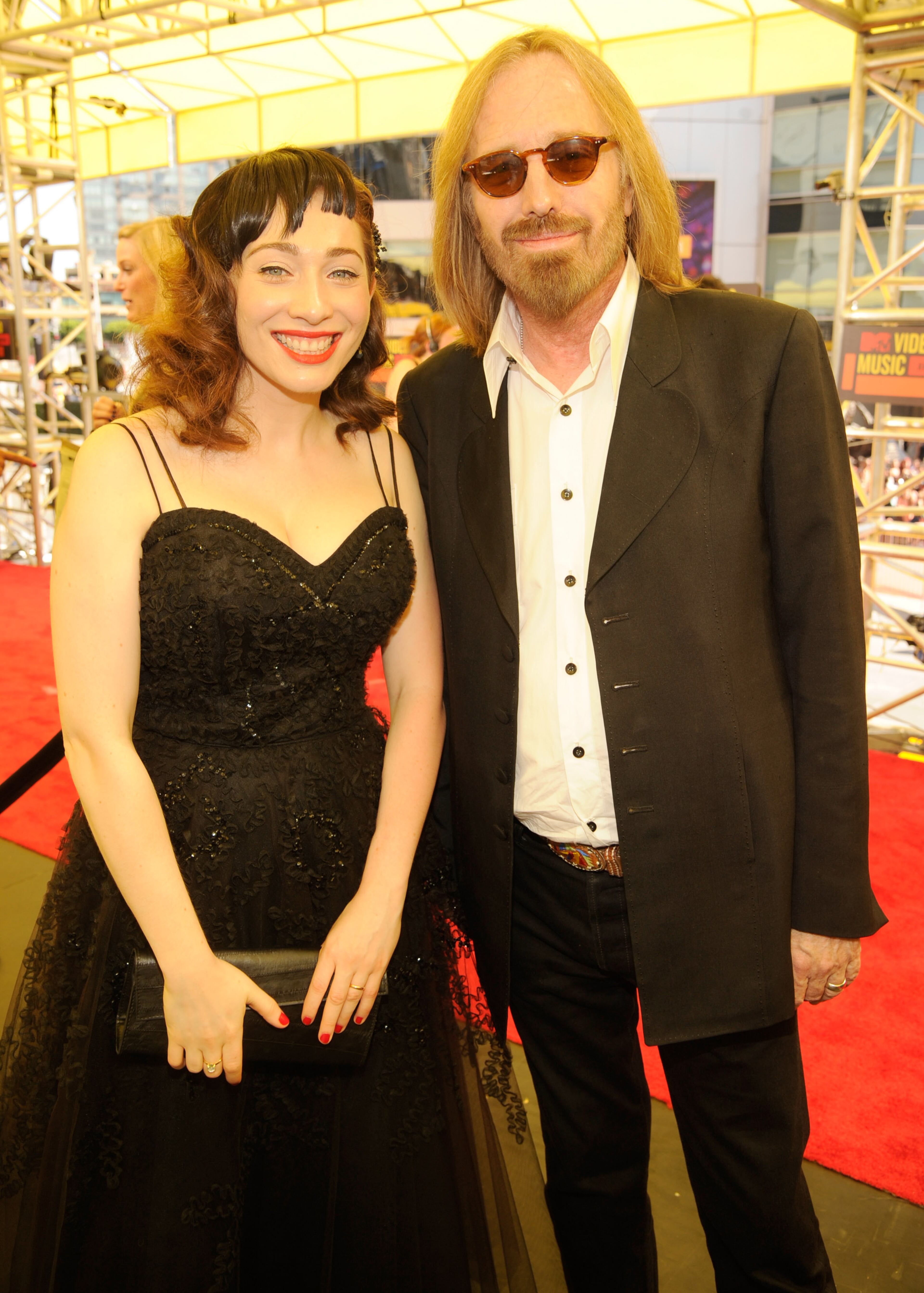 LOS ANGELES, CA - SEPTEMBER 06: Regina Spektor and Tom Petty arrive at the 2012 MTV Video Music Awards at Staples Center on September 6, 2012 in Los Angeles, California. (Photo by Kevin Mazur/WireImage)