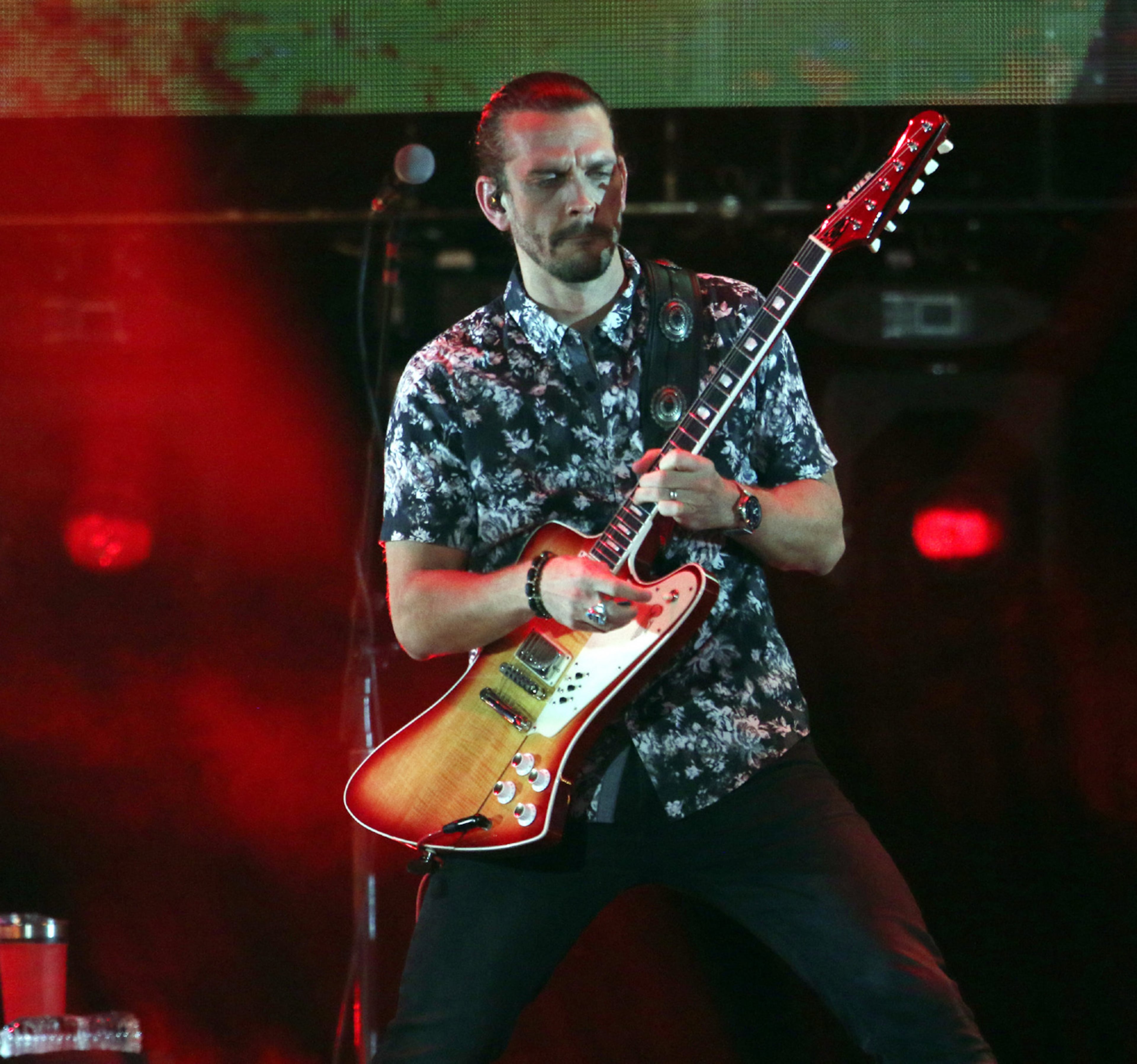 Country star Kane Brown brought his Blessed & Free tour to nearly sold out Stae Farm Arena on Sunday, October 24, 2021. Jordan Davis and Restless Road opened the show..
Robb Cohen for the Atlanta Journal-Constitution