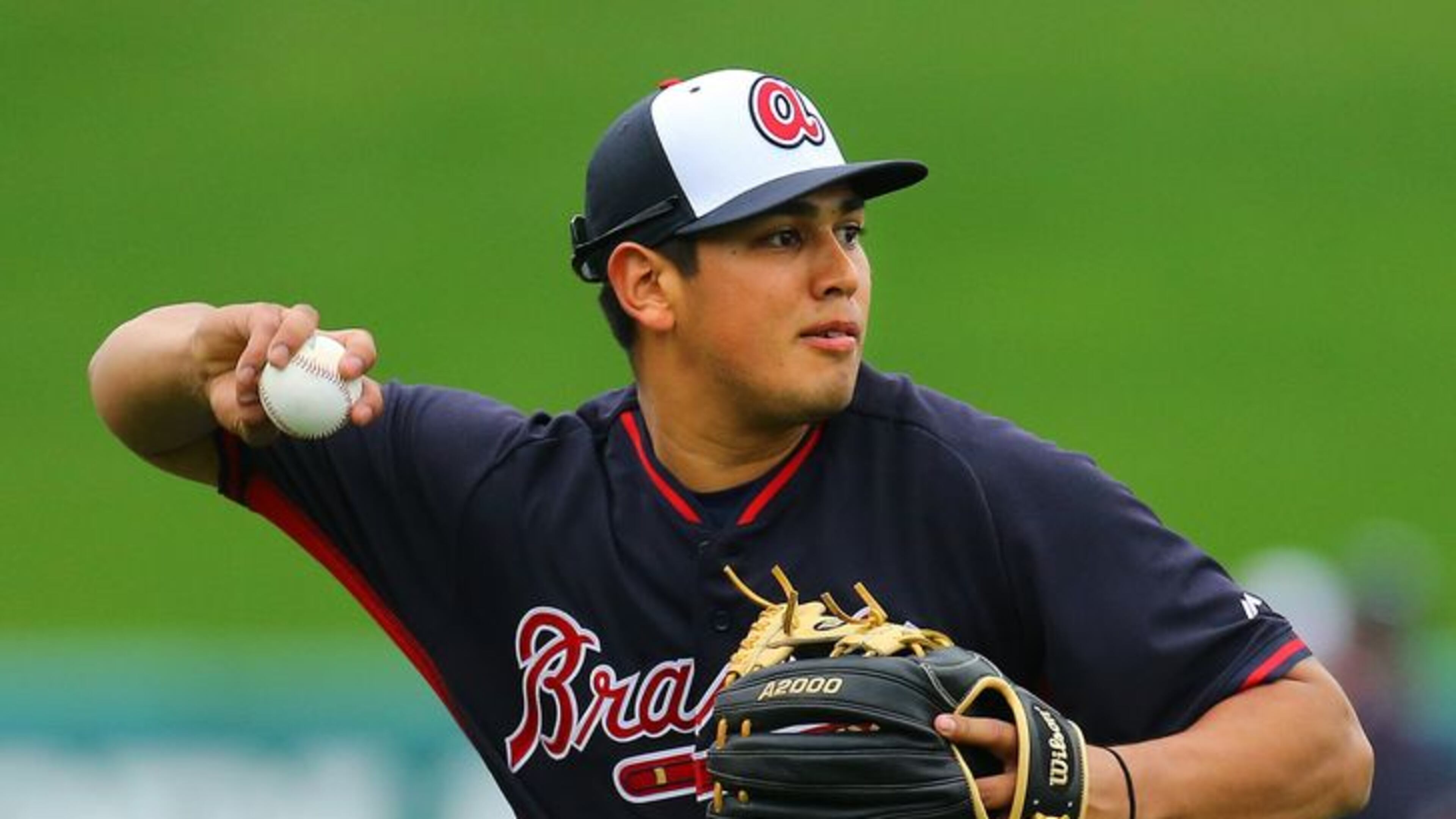 Braves prospect Rio Ruiz projects to hit for power in the big leagues. (Curtis Compton/ccompton@ajc.com)