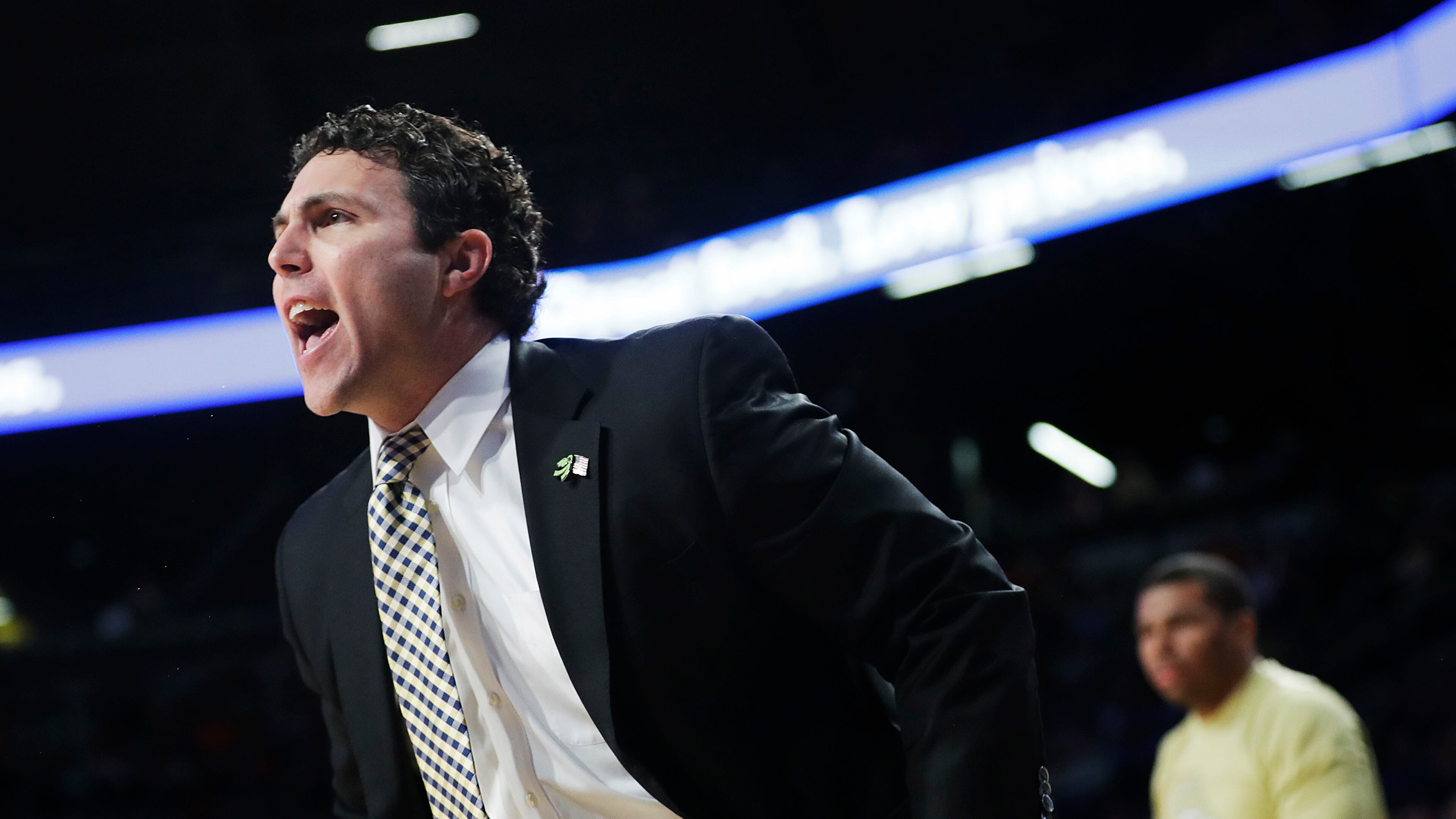 Georgia Tech head coach Josh Pastner watched his team shoot just 35.7 percent Saturday. AP file photo