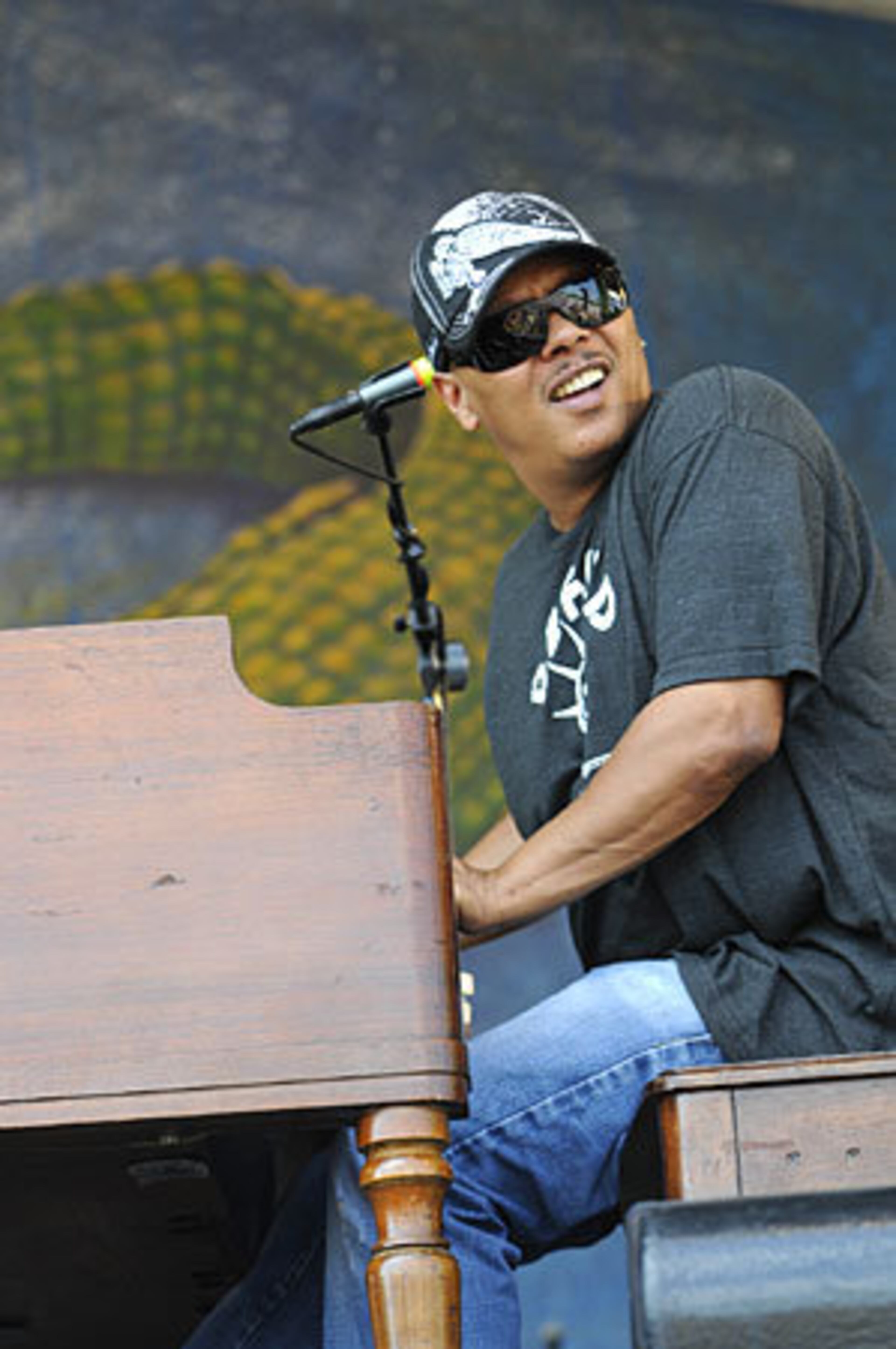 Ivan Neville, namesake of Ivan Neville's Dumpstaphunk Band, is Aaron Neville's son.