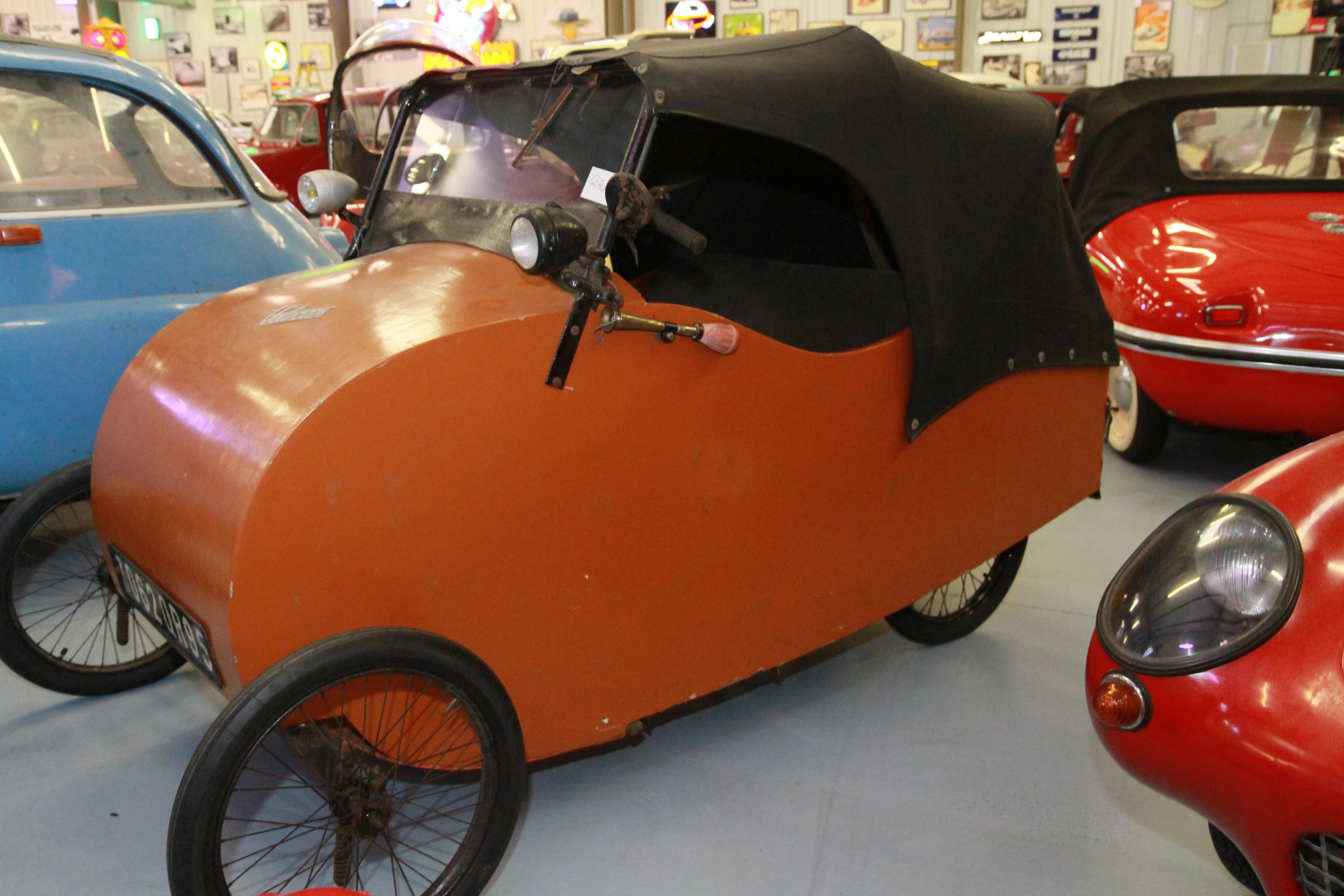 Here are some more of the microcars that will hit the auction block at Bruce Weiner's Microcar Museum in Madison this weekend.