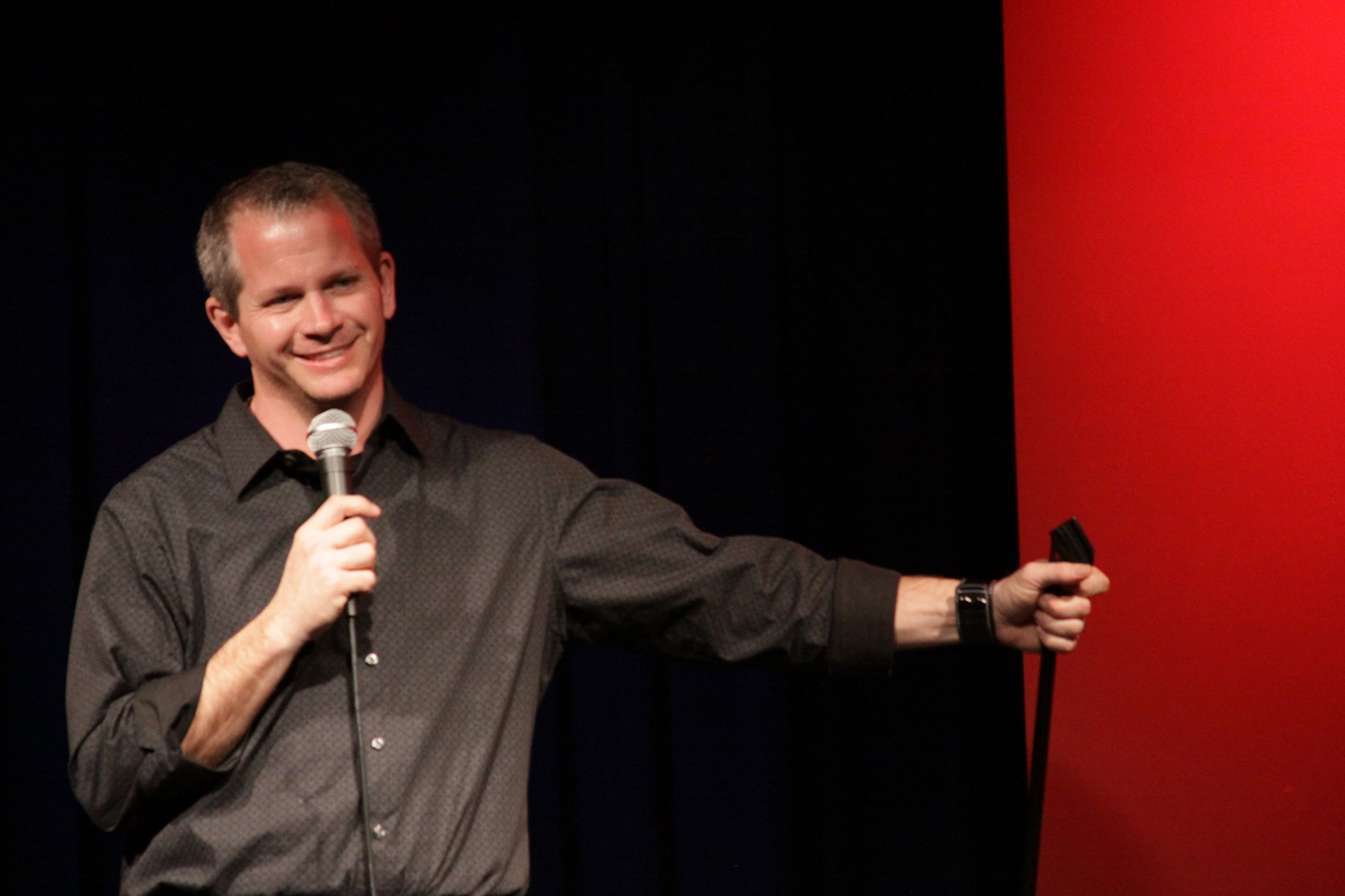 Chiles has a quarter-century history in comedy, both as a comic and as operator of Laughing Skull Lounge. (Lauren Grundhoefer)