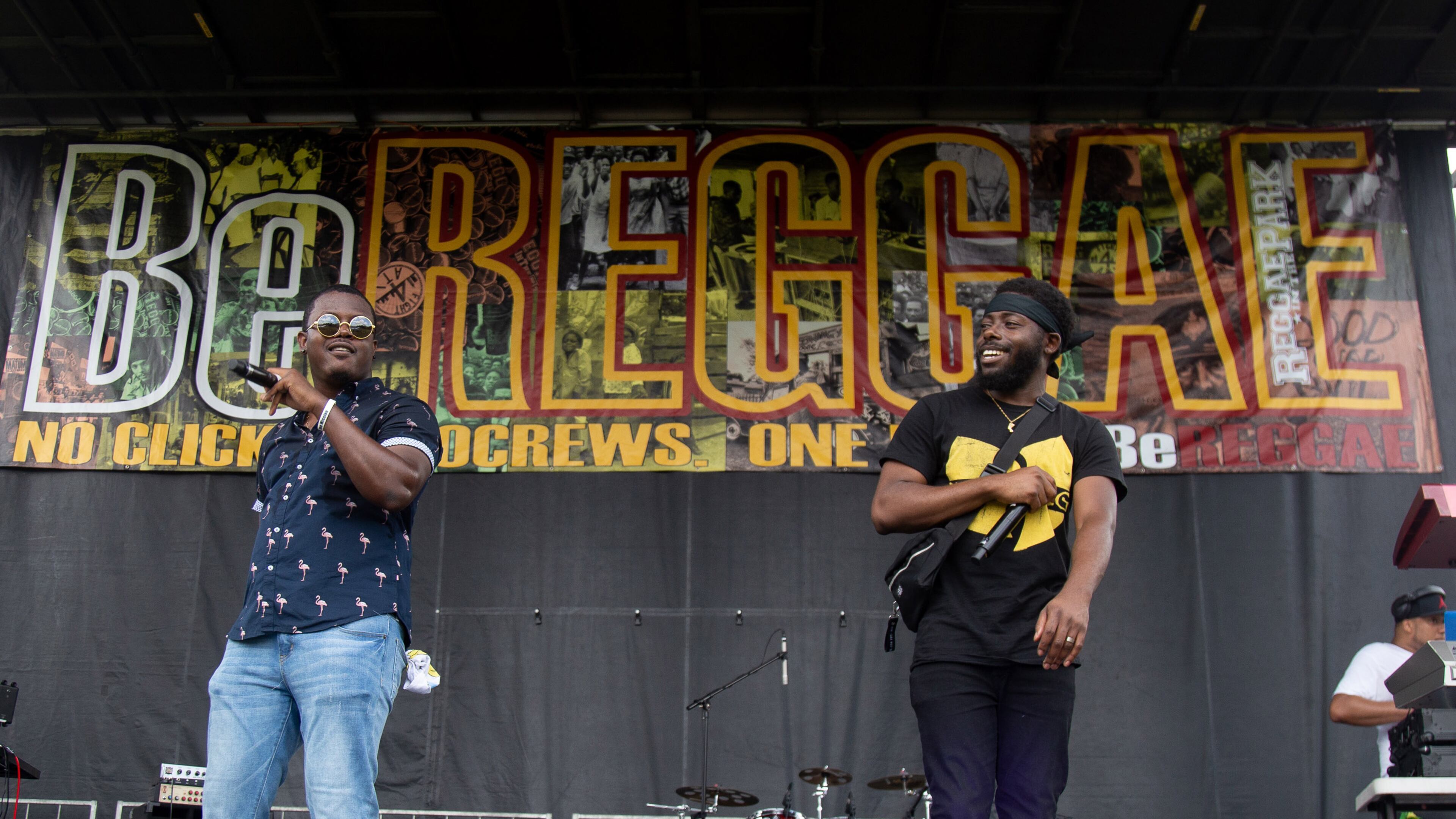 The AZI band plays on stage during the 6th annual BeREGGAE Festival at Piedmont Park in Atlanta on Sunday, August 11, 2019. STEVE SCHAEFER / SPECIAL TO THE AJC