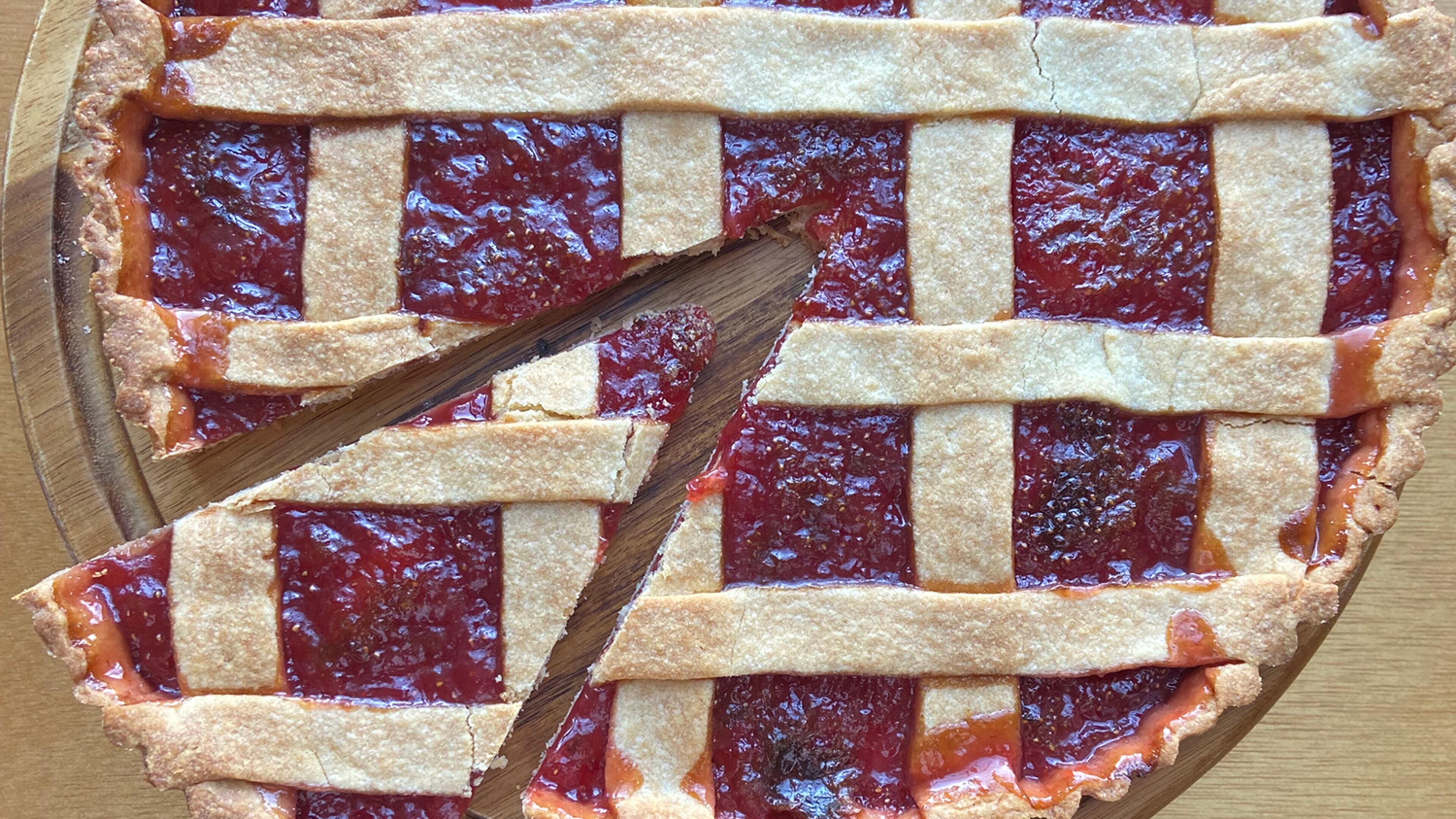 Using a simple sweet crust and great jam, crostata are an excellent way to create a show-stopping pastry.
Chris Wilkins for The Atlanta Journal-Constitution