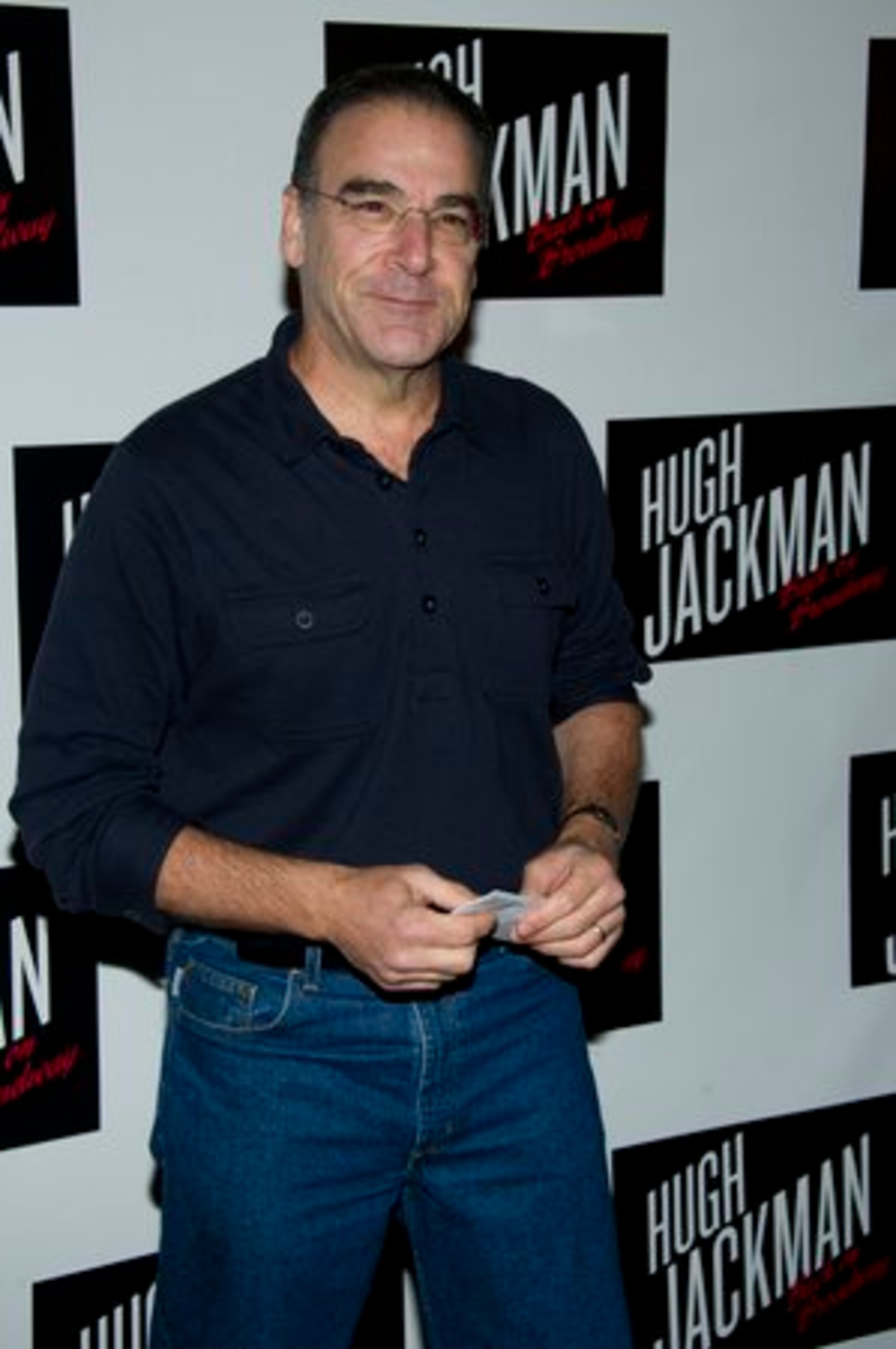 Supporting Jackman's return to the stage were fellow actors Mandy Patinkin ...
