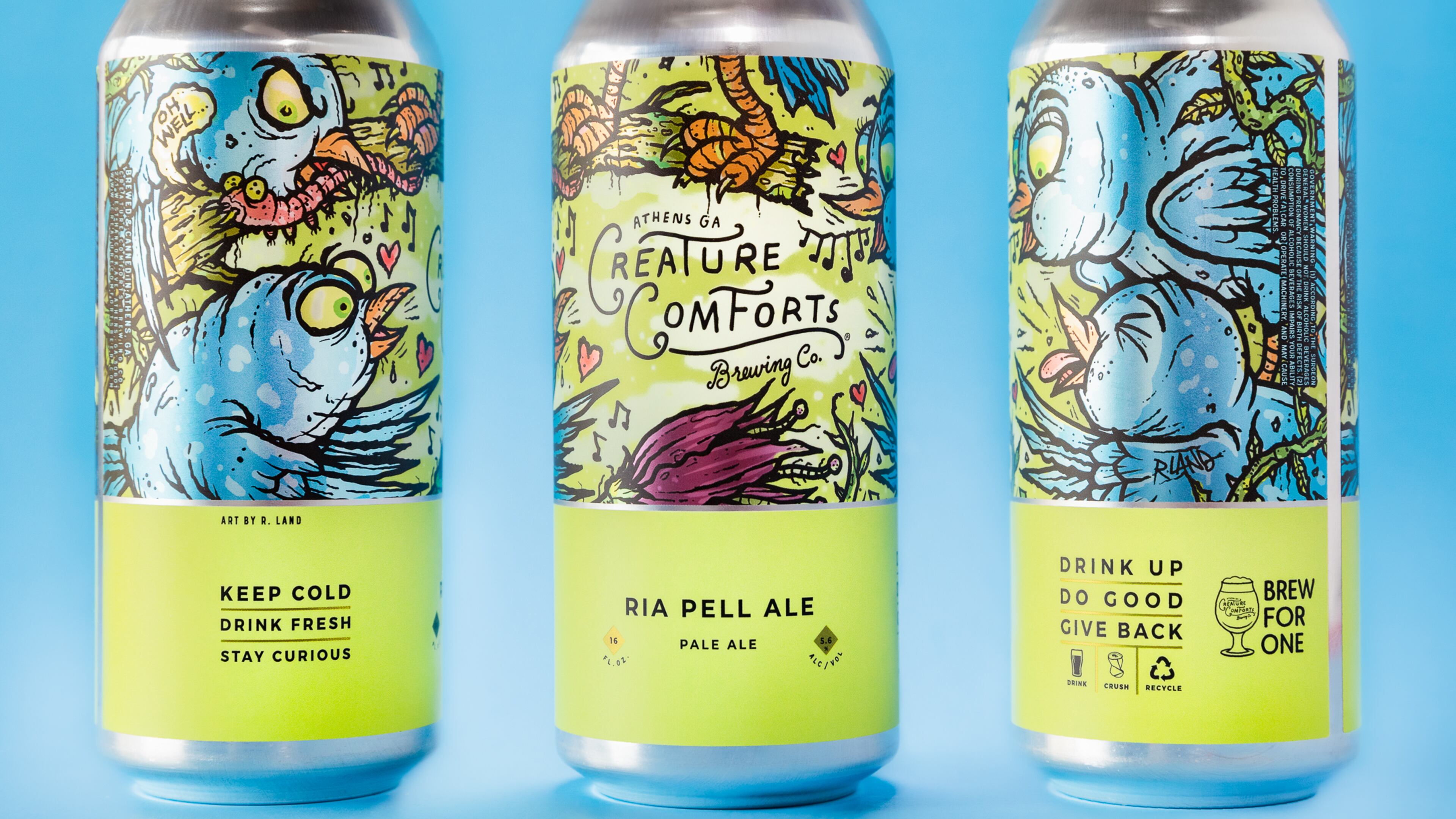 Ria Pell Ale from Creature Comforts, released March 13, 2020. COURTESY OF CREATURE COMFORTS