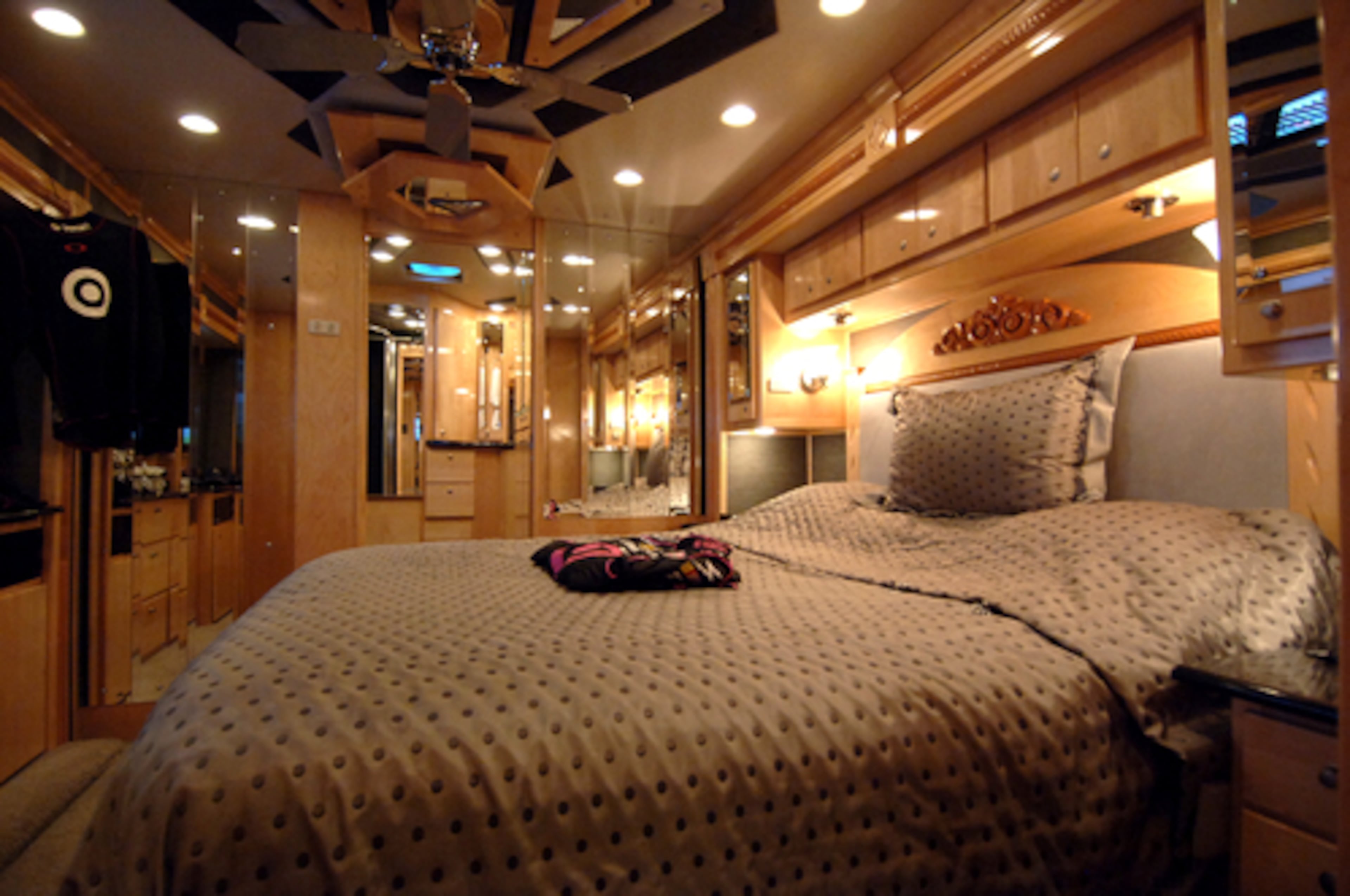 Sorenson's master bedroom features a Sleep Number bed, perfect for cat naps. (P.S.: His sleep number is 40.)