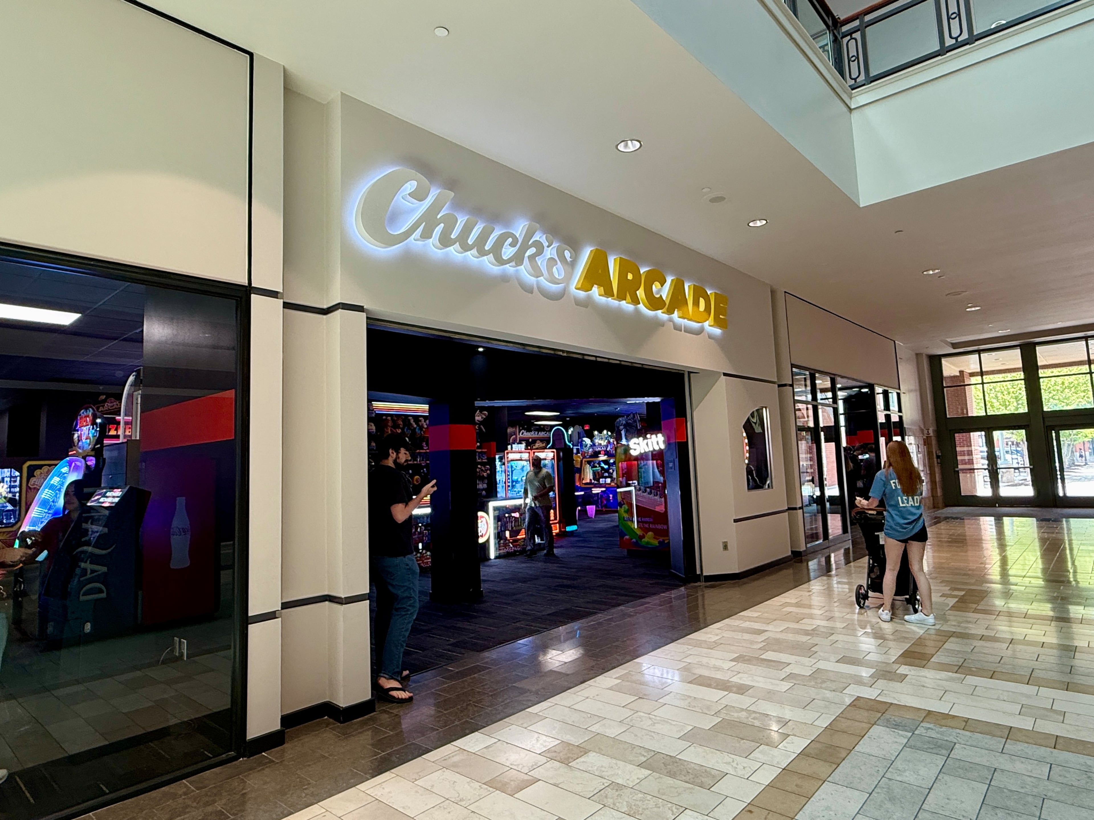 In Georgia, a visit to Chuck’s Arcade involves a trip to Buford Mall, where enthusiasts can find retro games like Centipede, Ms. Pac-Man and an updated version of Space Invaders. (Danielle Charbonneau/AJC)