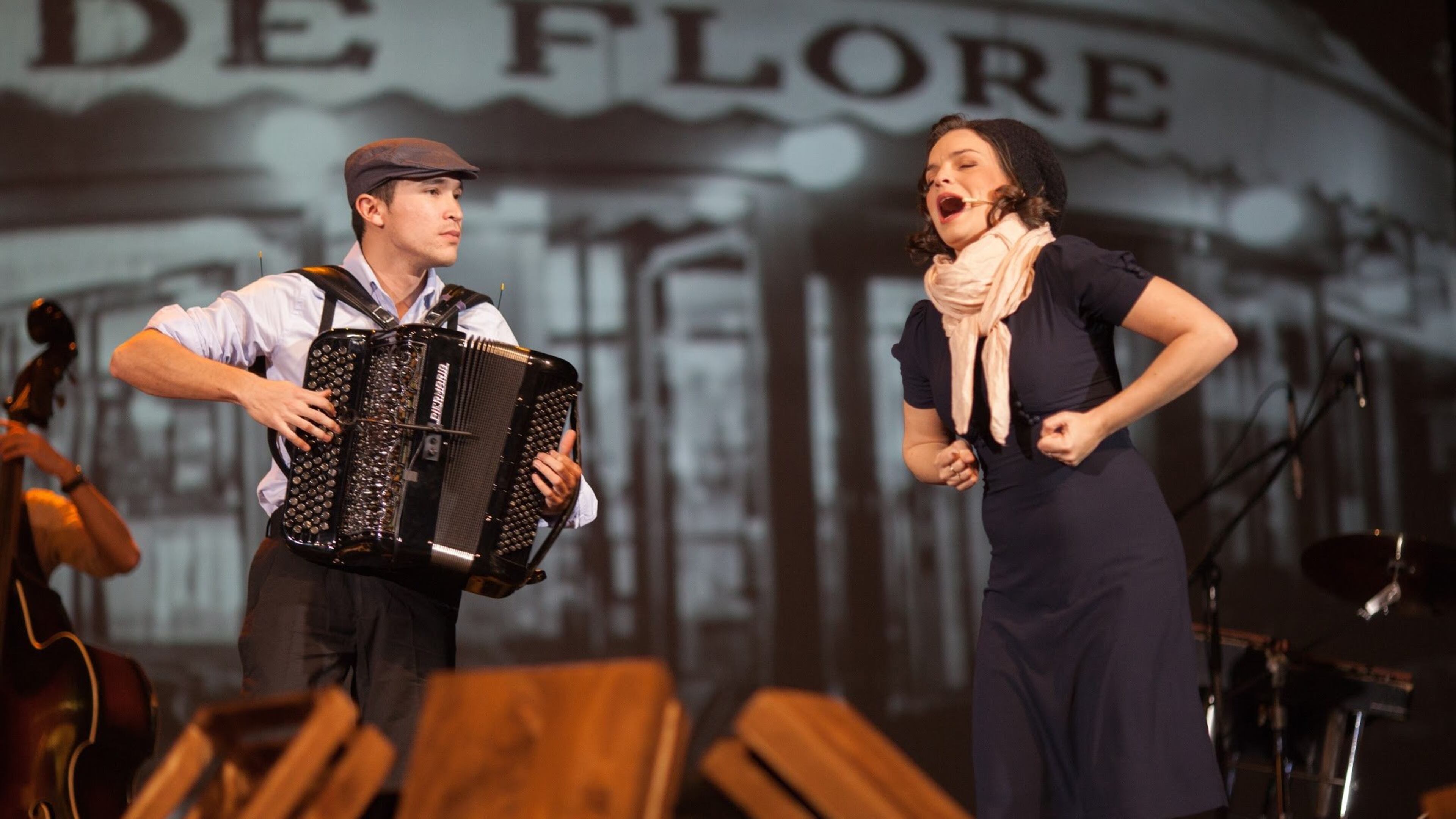 Anne Carrere performs as the legendary Edith Piaf backed by live musicians in the international touring production of “PIAF!” Contributed by Savannah Music Festival