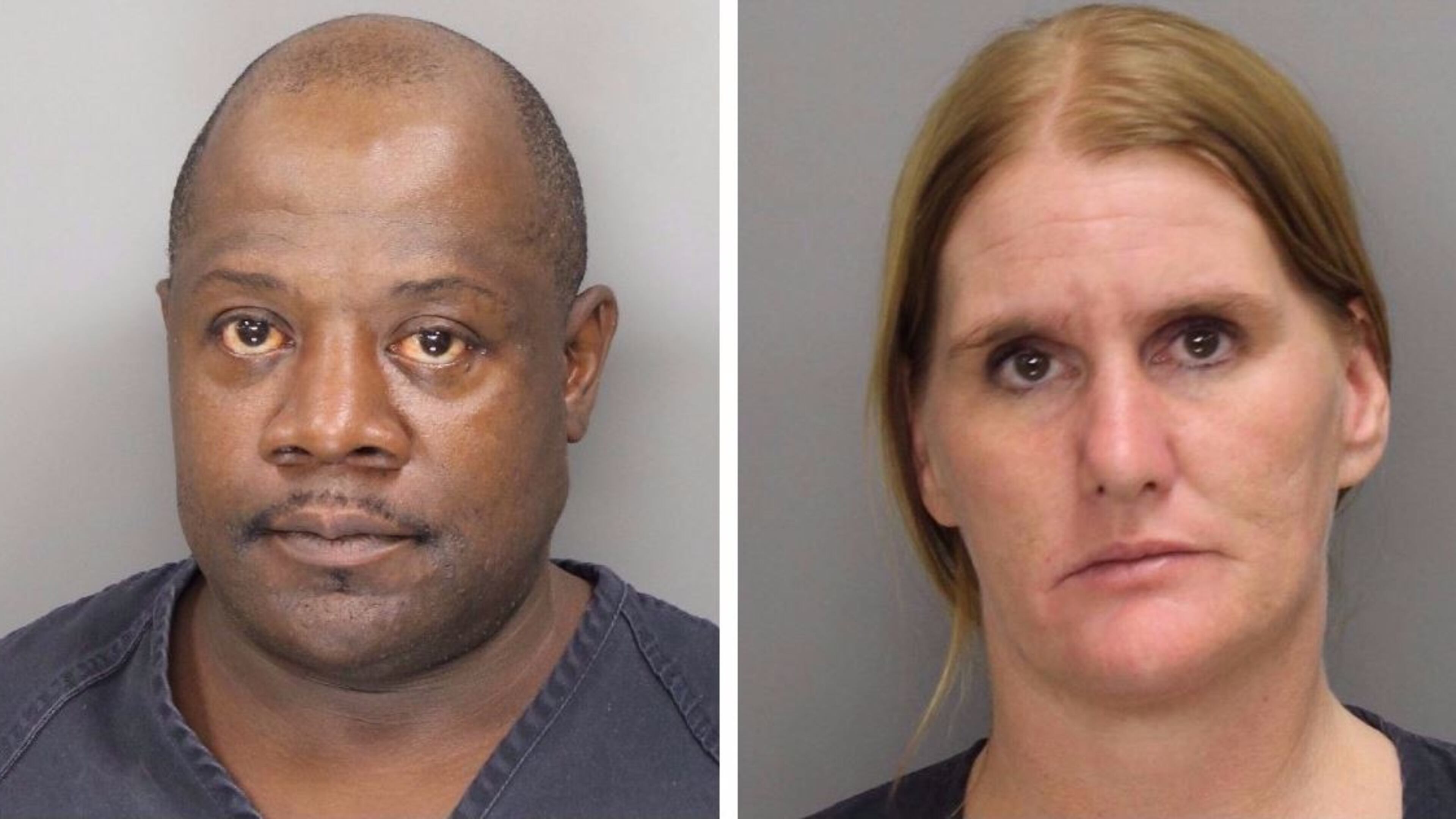 Darron Webb (left), Danielle Holman