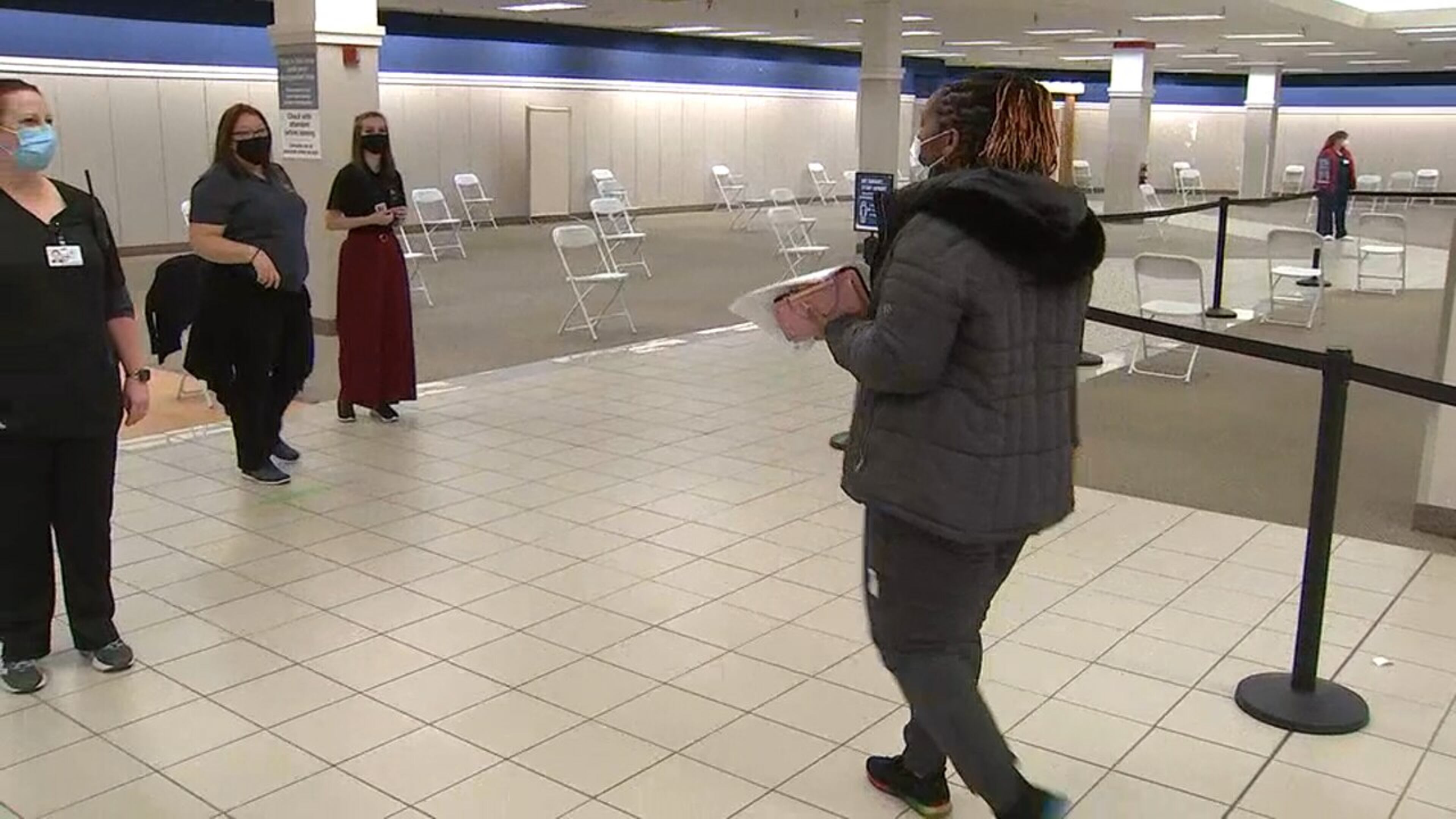 Gwinnett Place Mall is the county's first mass vaccination site. More vaccines are now available in the southern part of the county, as well.