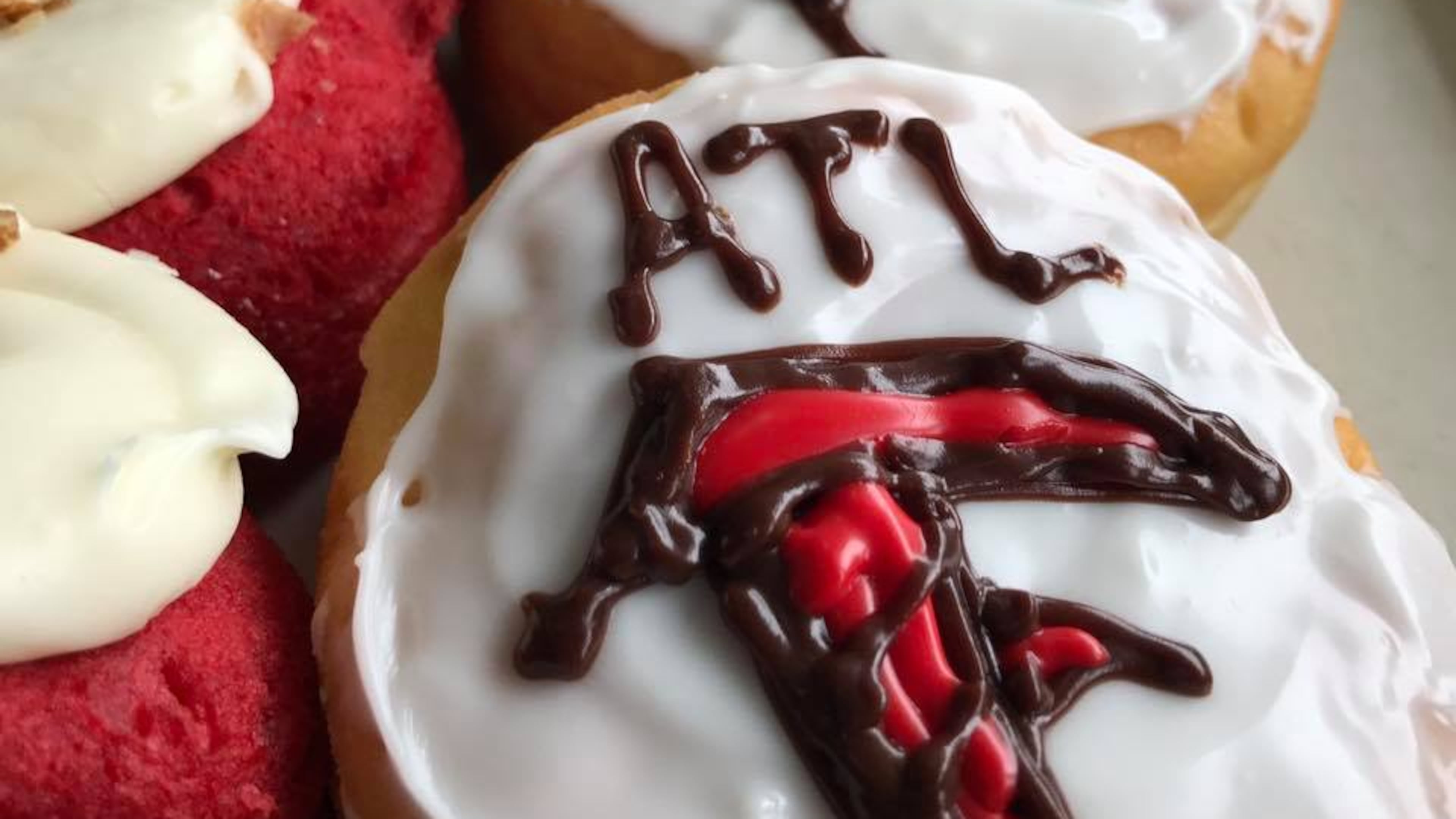 The Falcons doughnuts at Sublime Doughnuts. / Photo from the Sublime Doughnuts Facebook page