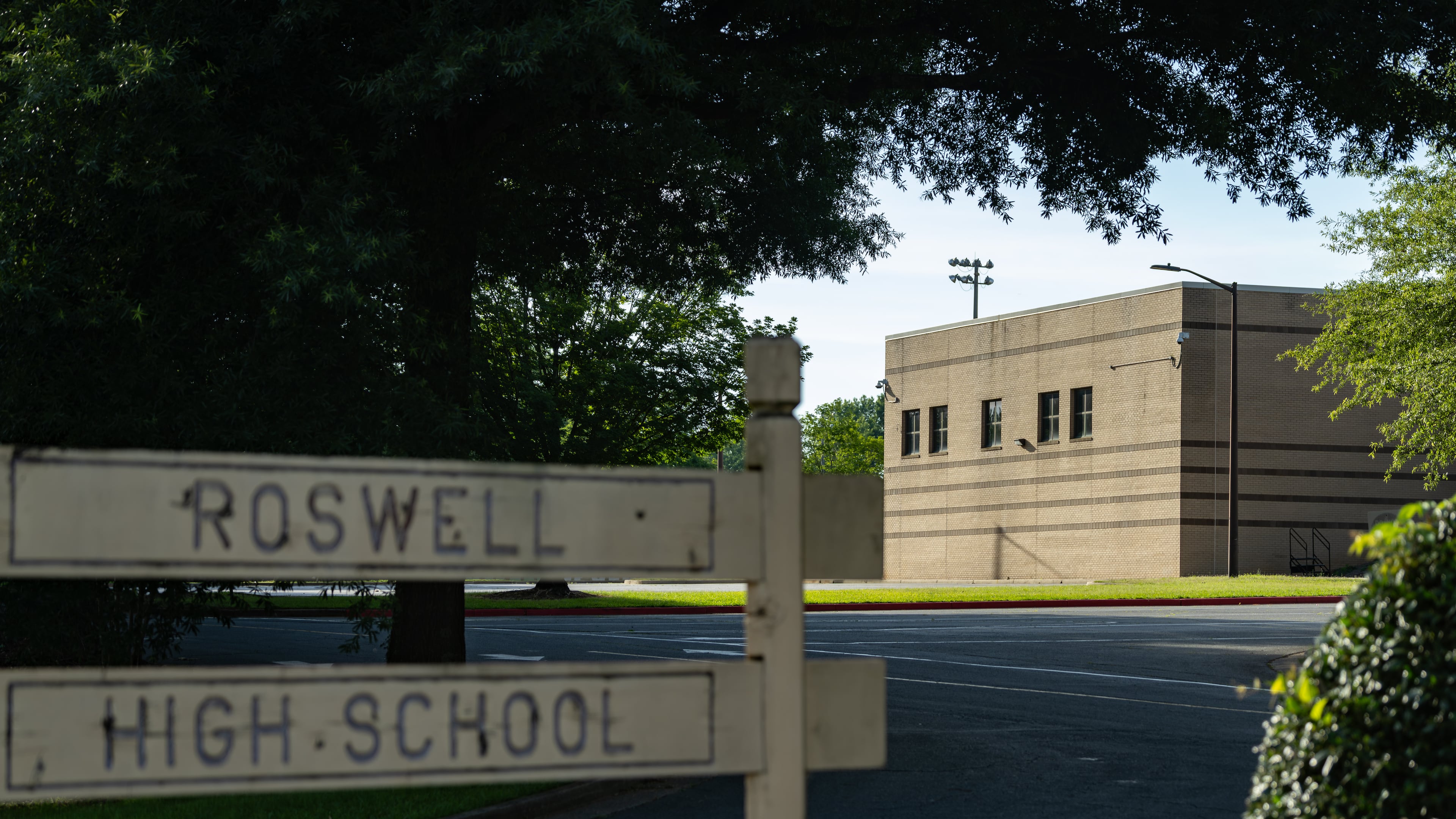 A former Roswell High School teacher and administrative assistant faces a charge of improper sexual contact by an employee or agent after an investigation into her alleged relationship with a 16-year-old student. (Ben Hendren for the AJC)