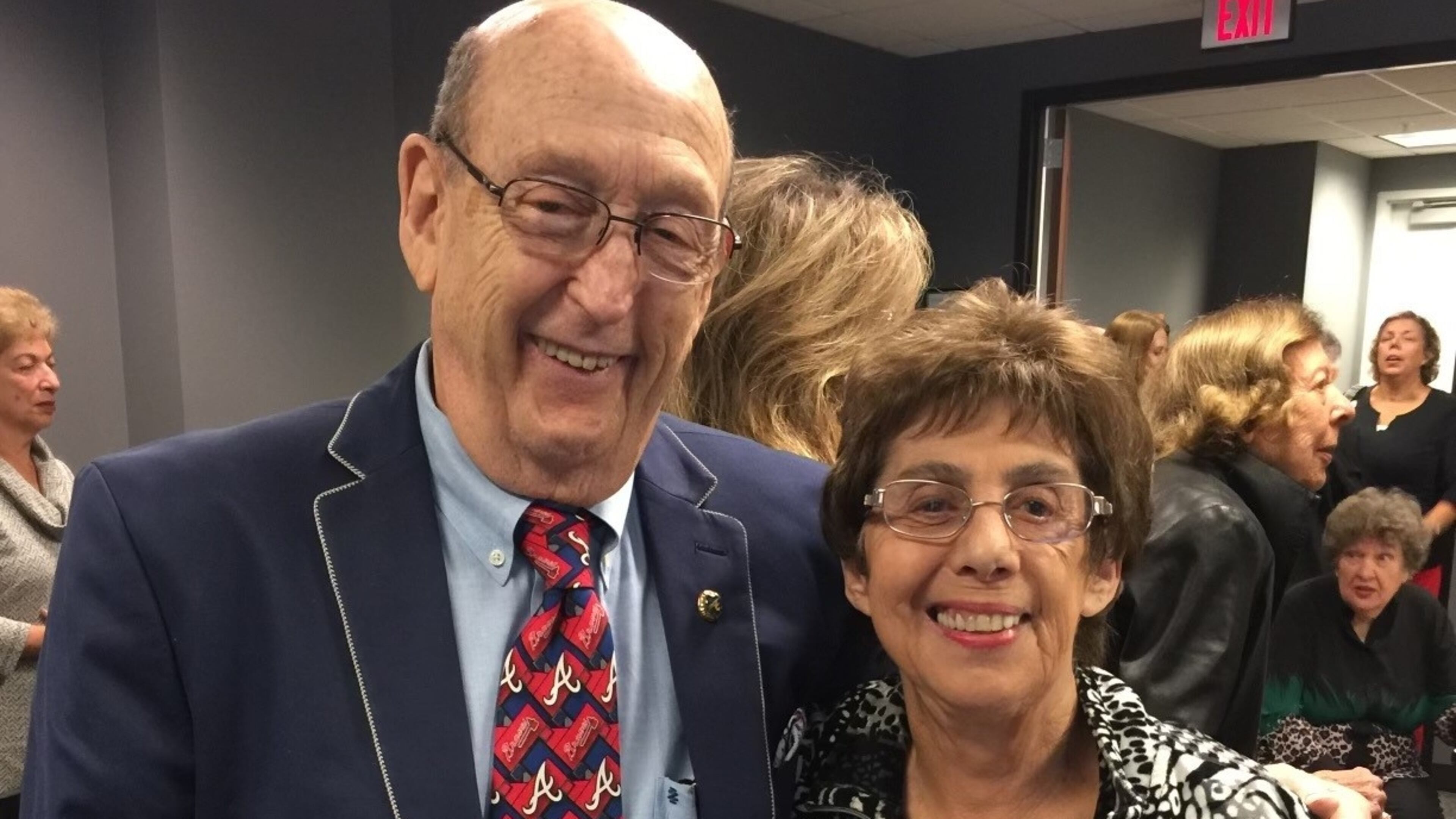 Ronnie Klee, pictured with his wife Rita, brought joy wherever he went. Klee volunteered with local nonprofits, coached sports teams, and loved the Atlanta Braves, Falcons, Georgia Tech and University of Georgia sports teams.