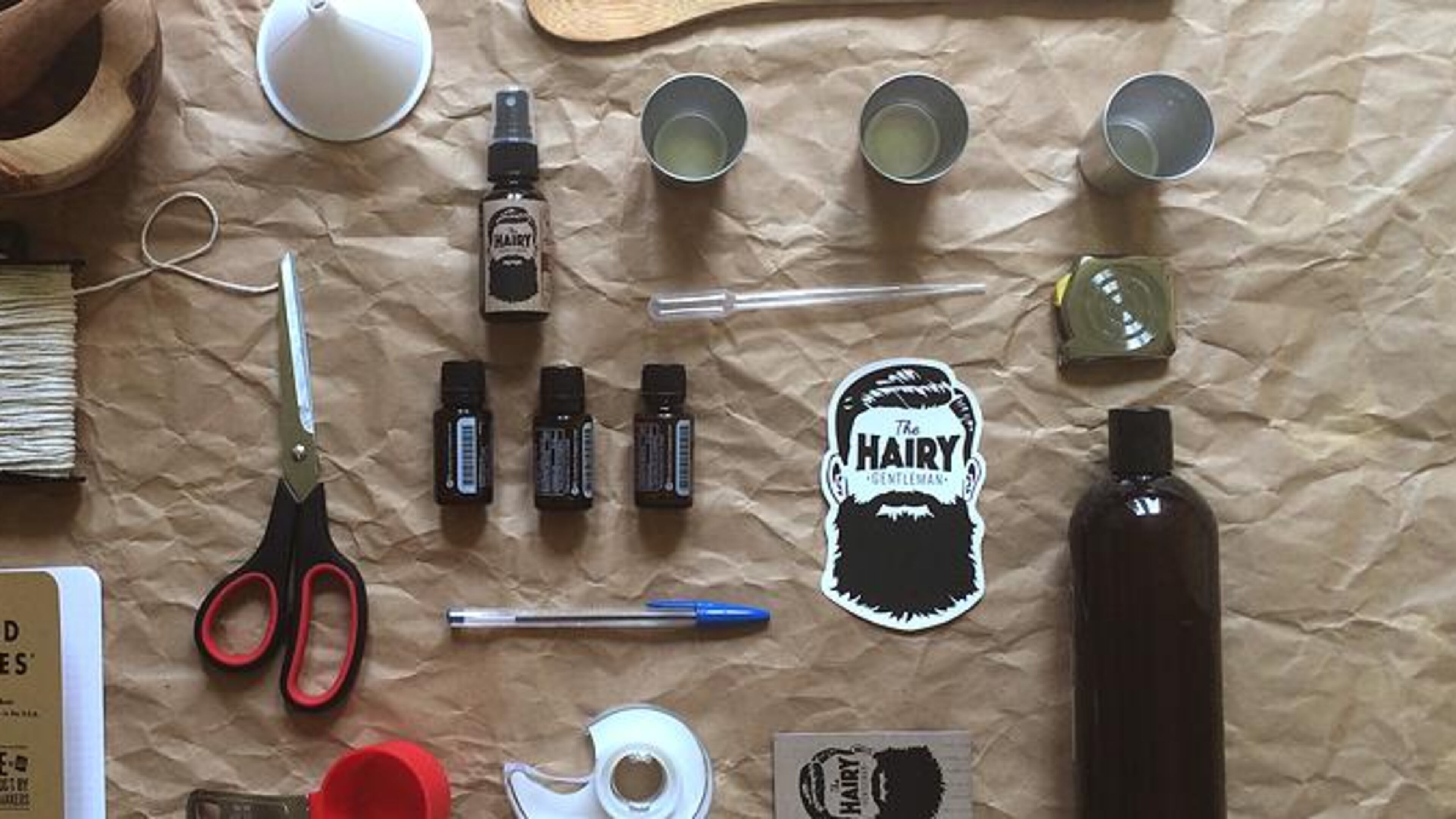 Almost all of the products from The Hairy Gentlemen can sub in for cologne.
