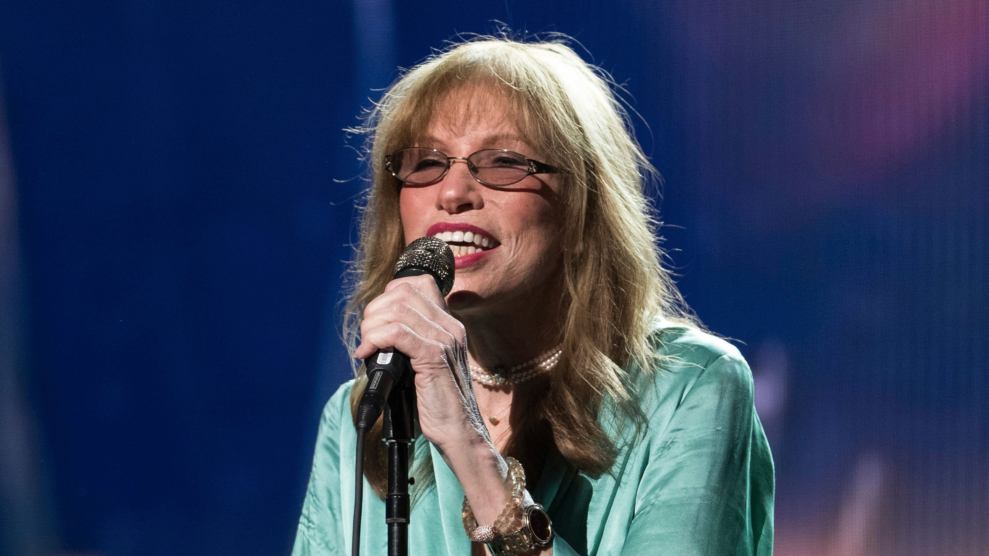 FILE - Carly Simon performs during the 2017 Tribeca Film Festival in New York on April 19, 2017. (Photo by Charles Sykes/Invision/AP, File)