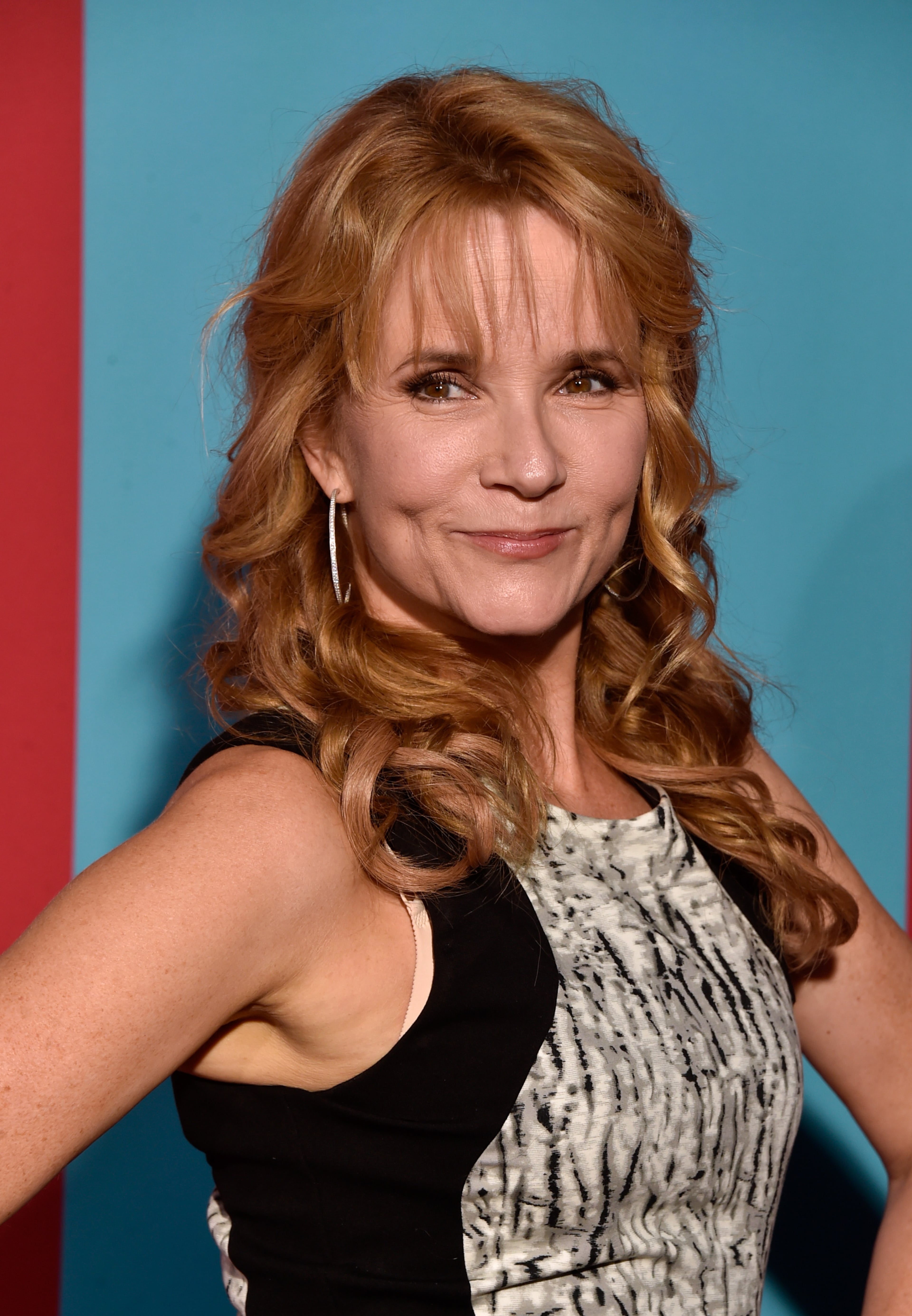 HOLLYWOOD, CA - OCTOBER 05: Actress Lea Thompson attends FX's "American Horror Story: Freak Show" premiere screening at TCL Chinese Theatre on October 5, 2014 in Hollywood, California. (Photo by Frazer Harrison/Getty Images)