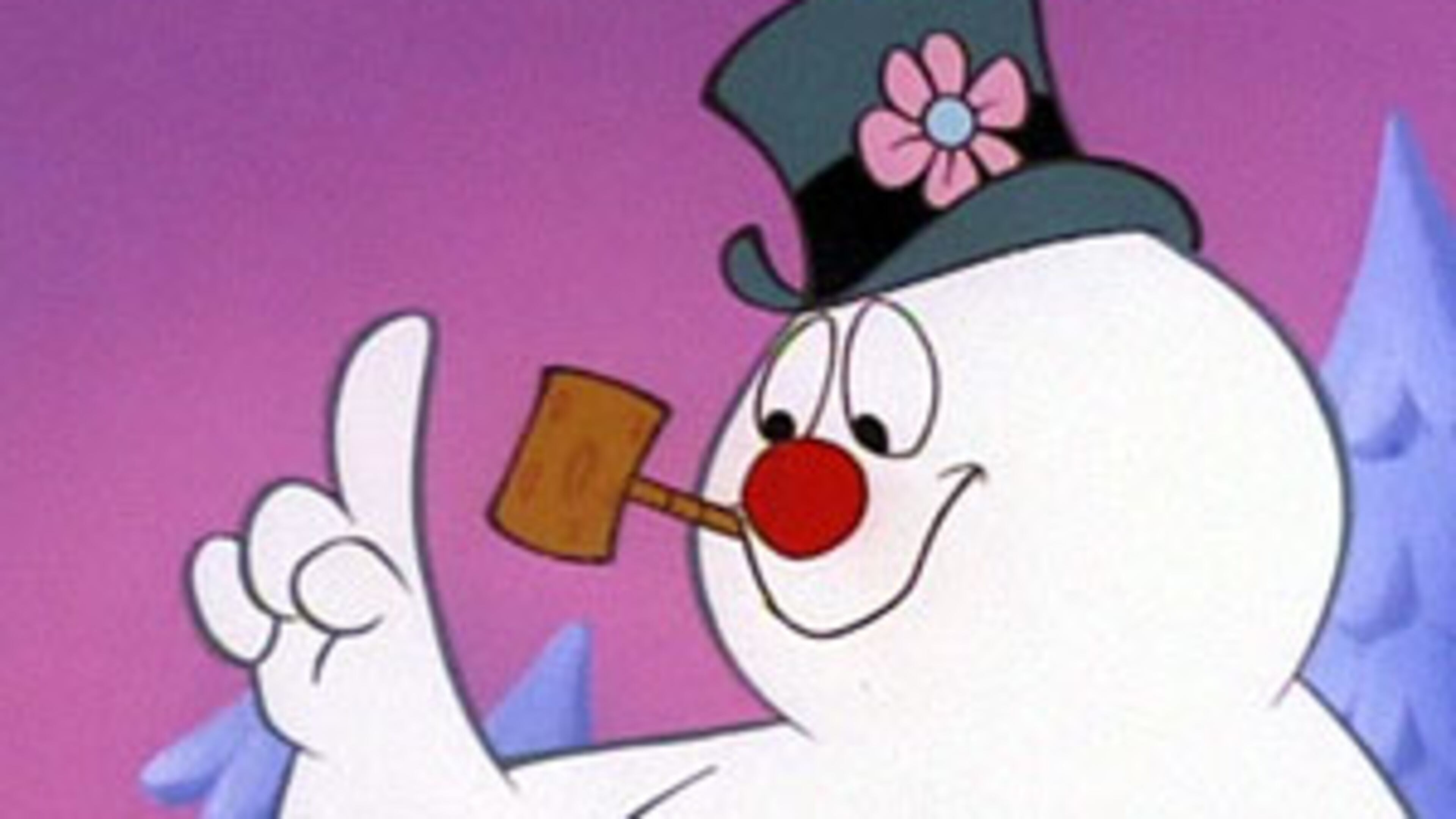 ".. with a corncob pipe and a button nose." Dude is made of snow. Yet he smokes a pipe.