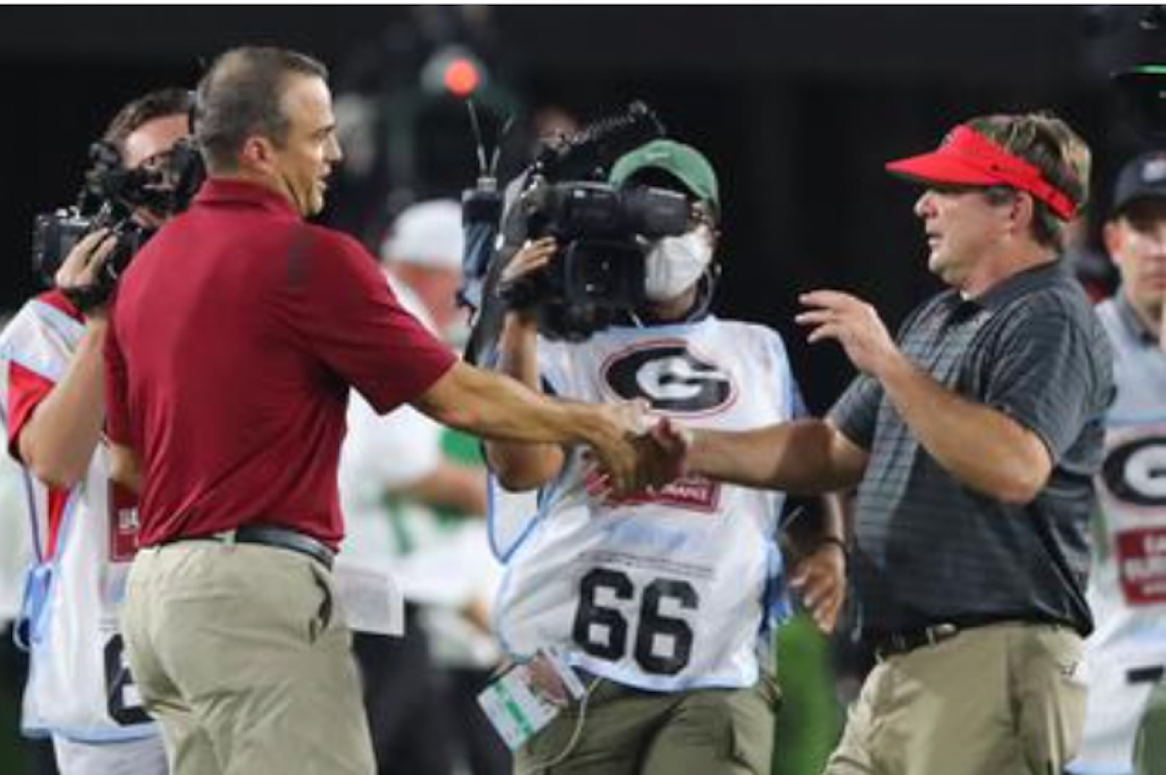 Shane Beamer Kirby Smart