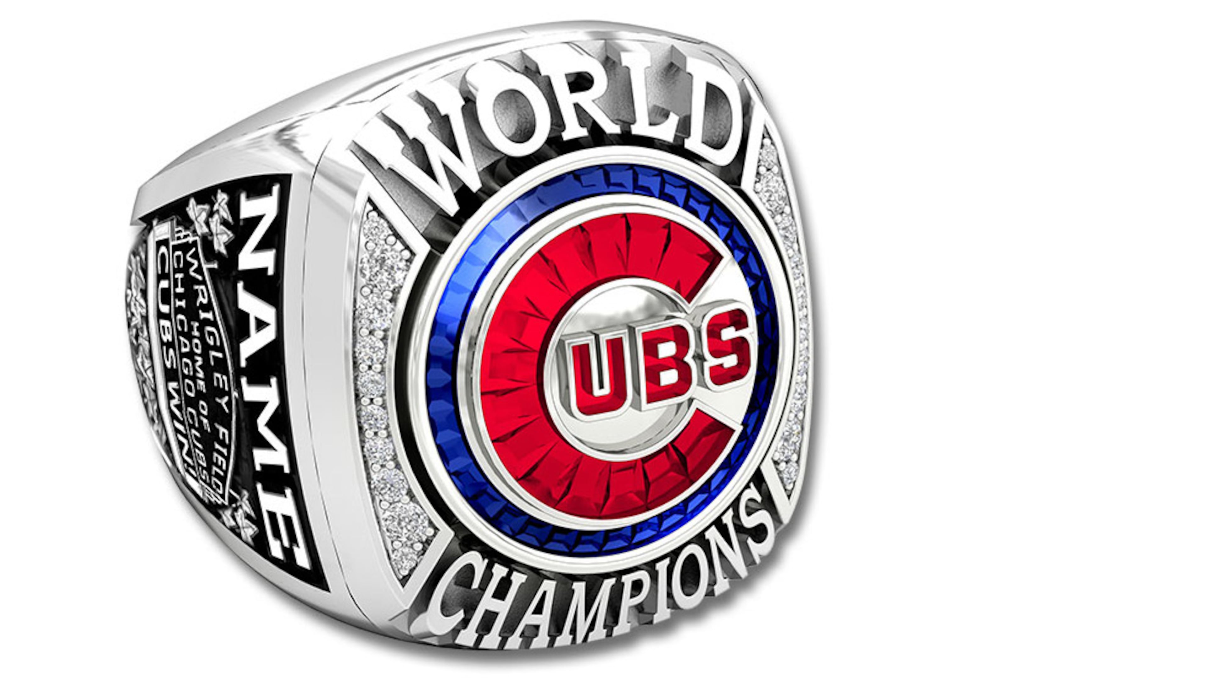 Replicas of the Chicago Cubs' World Series rings range in price from $299 to $10,800.