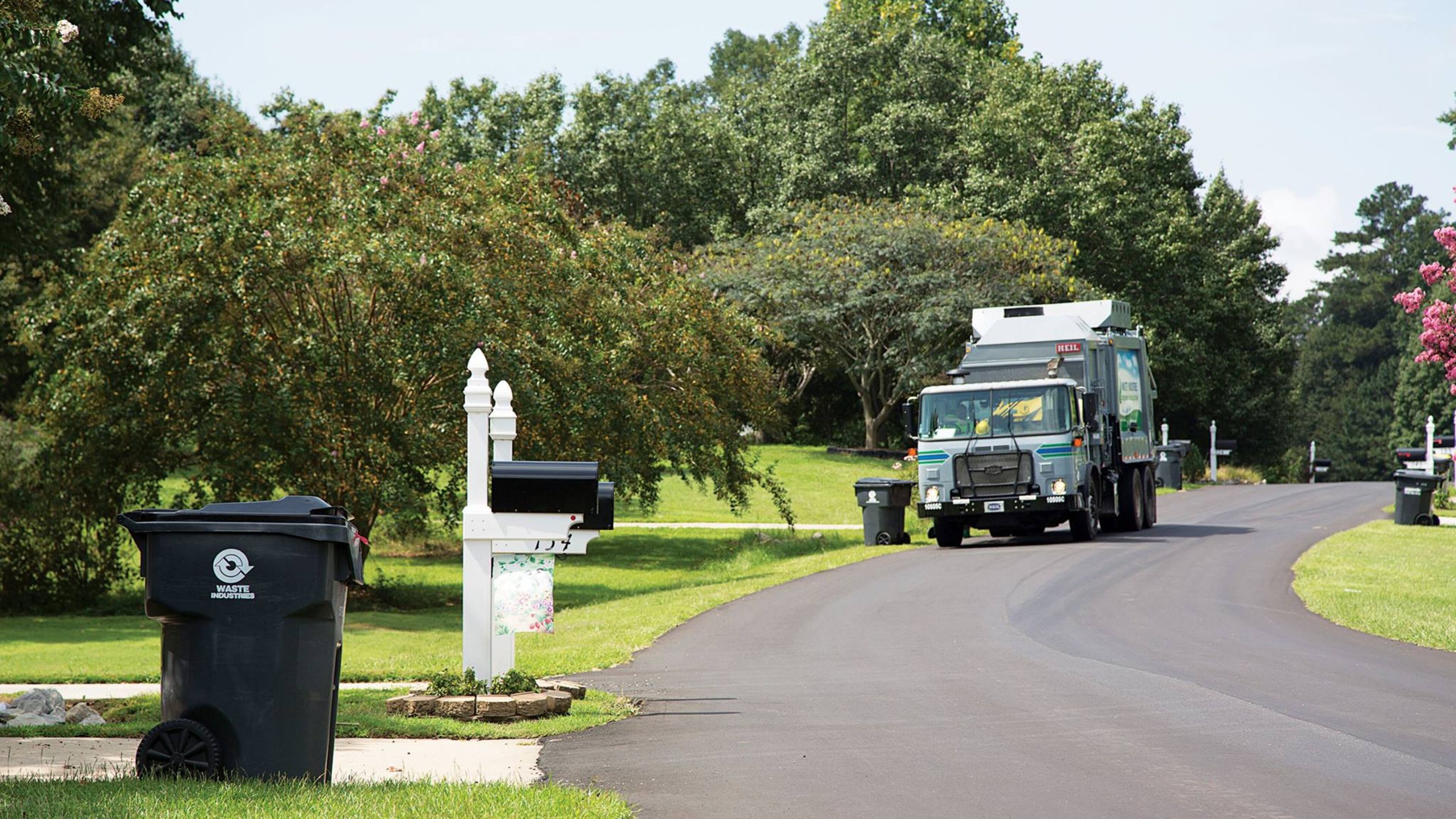 Three companies currently provide residential trash and recycling pickup in Peachtree City. Courtesy Waste Industries