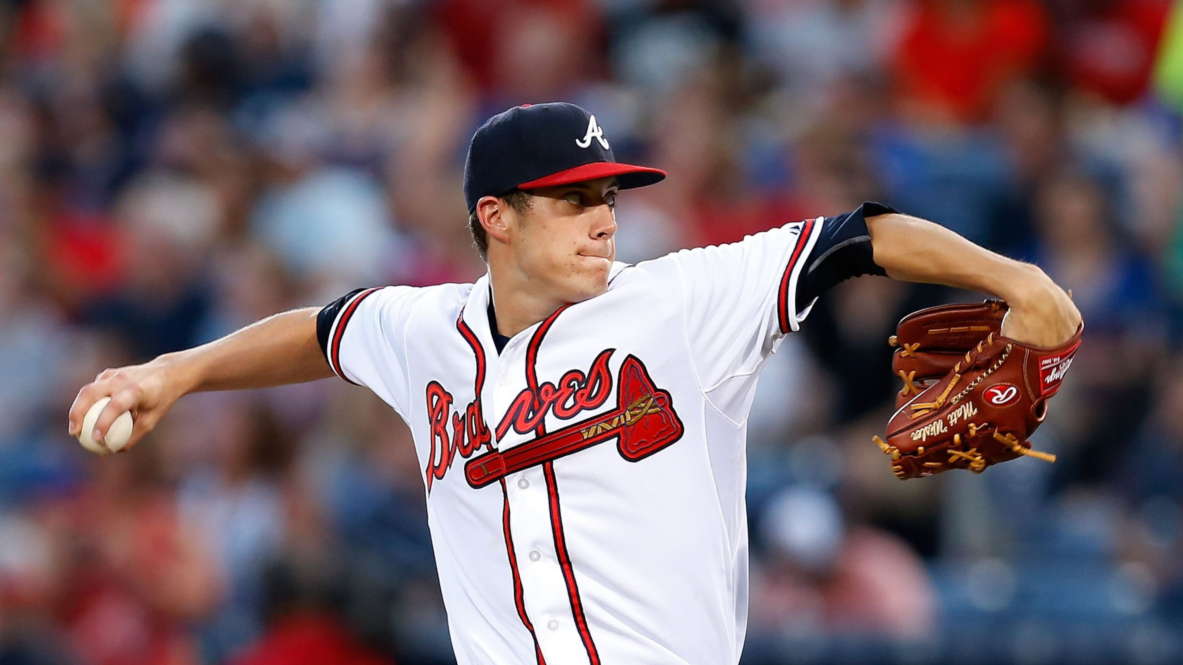 ATLANTA, GA - JUNE 19: Pitcher Matt Wisler #37 of the Atlanta Braves throws a pitch during the second inning during the game against the New York Mets at Turner Field on June 19, 2015 in Atlanta, Georgia. (Photo by Mike Zarrilli/Getty Images)