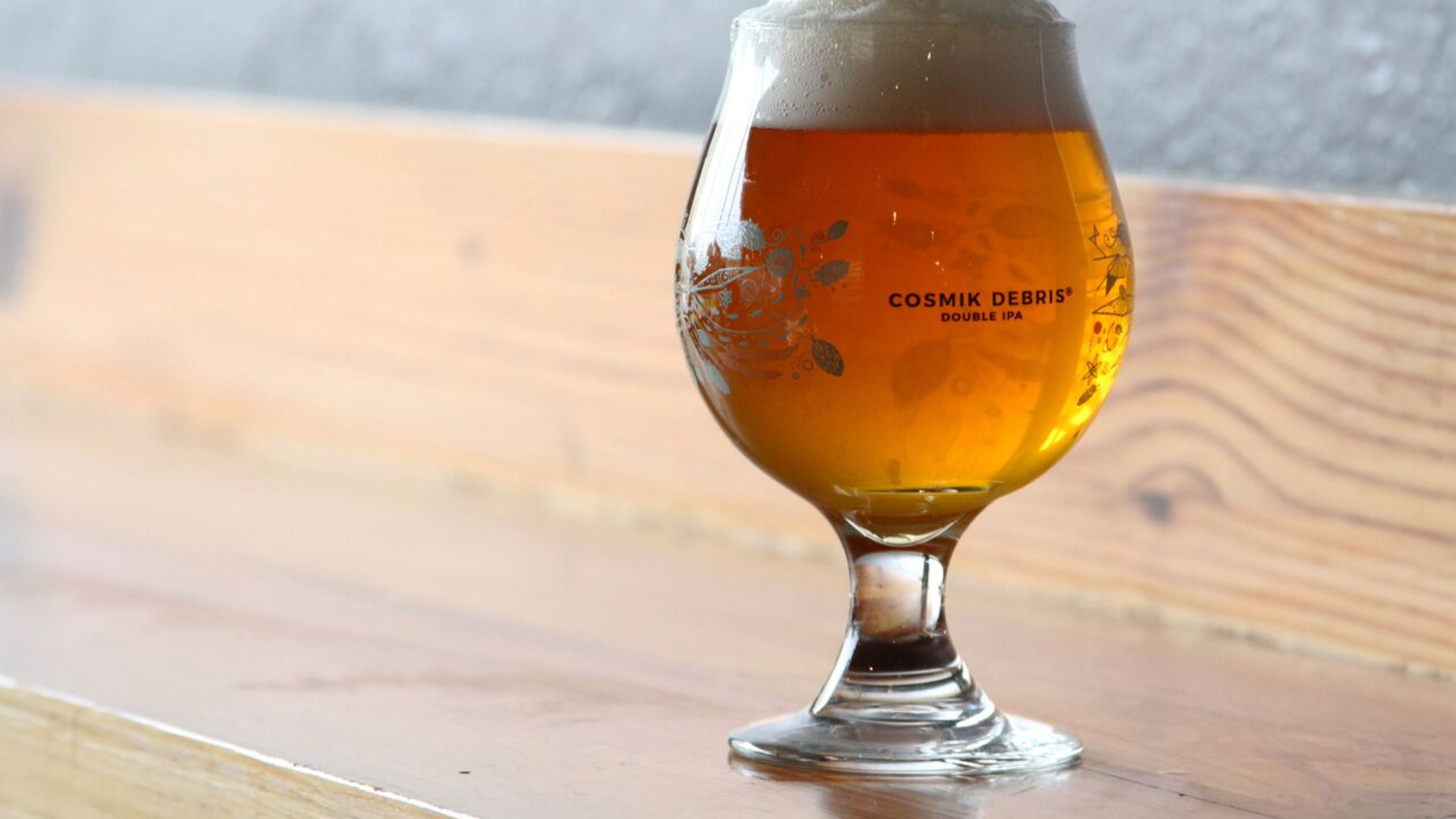 Cosmic Debris Double IPA. Credit: Creature Comforts.