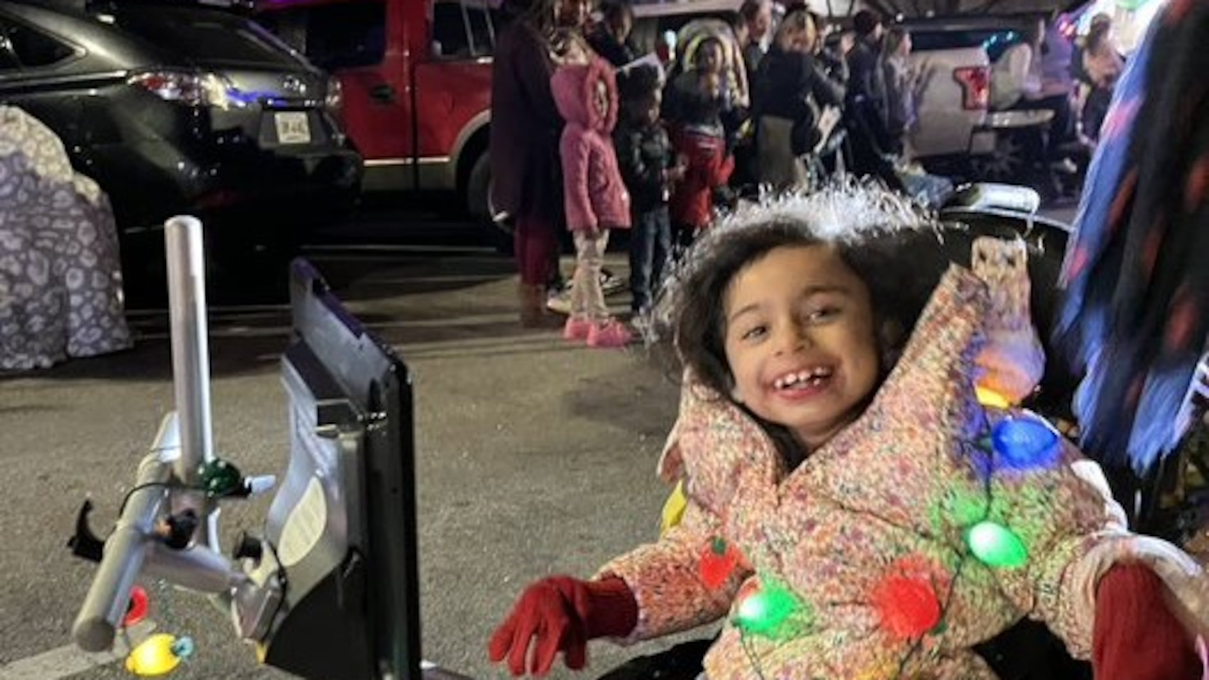 To attend camp, Kalika, 5, who has a rare neurological disorder, would need a parent or sitter to accompany her because most camps lack provisions for children with significant disabilities, according to her mother. (Courtesy photo)