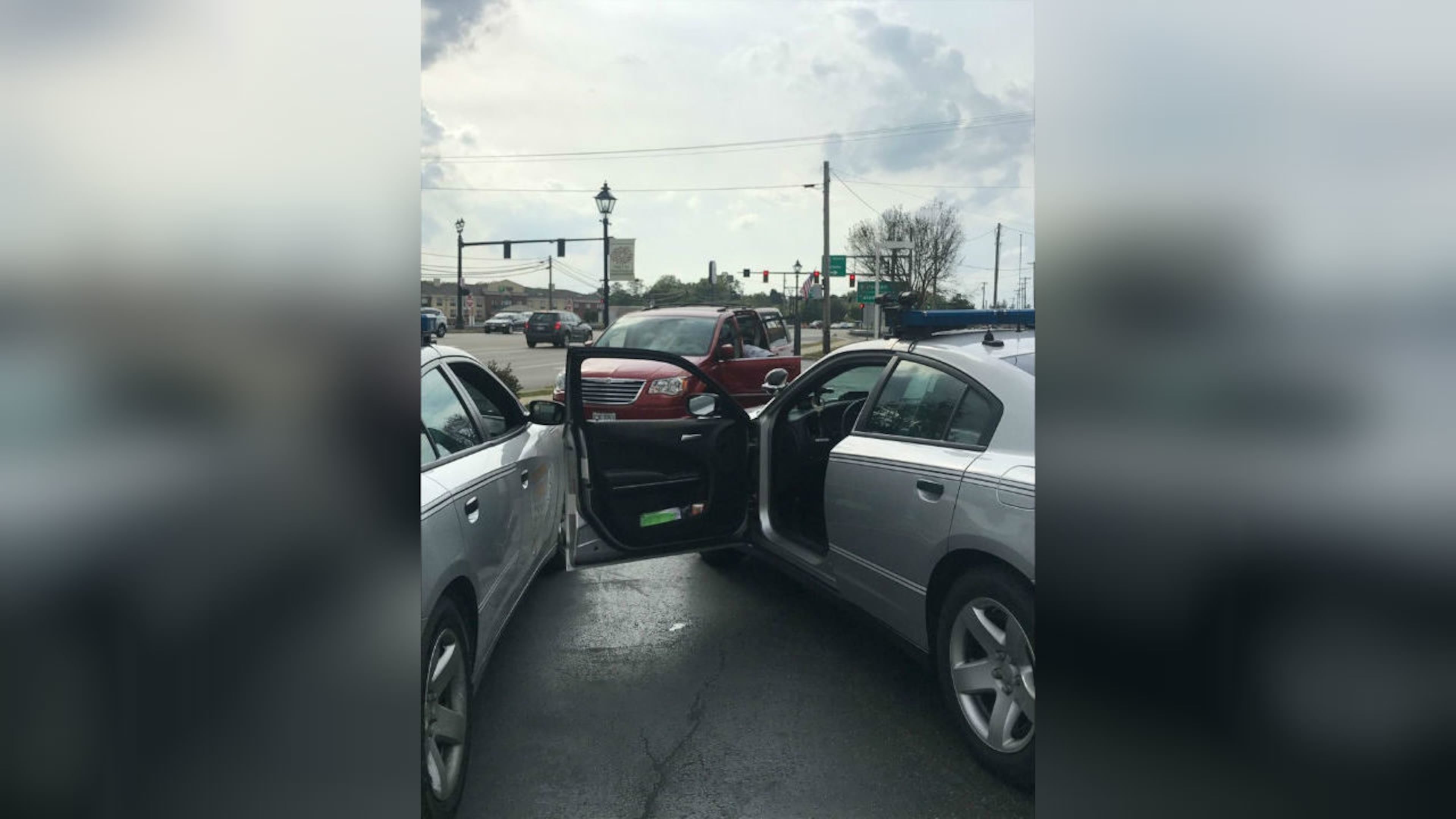 A 9-year-old boy stole his grandmother’s van and drove off about 20 miles toward Dayton Saturday afternoon, officials said.