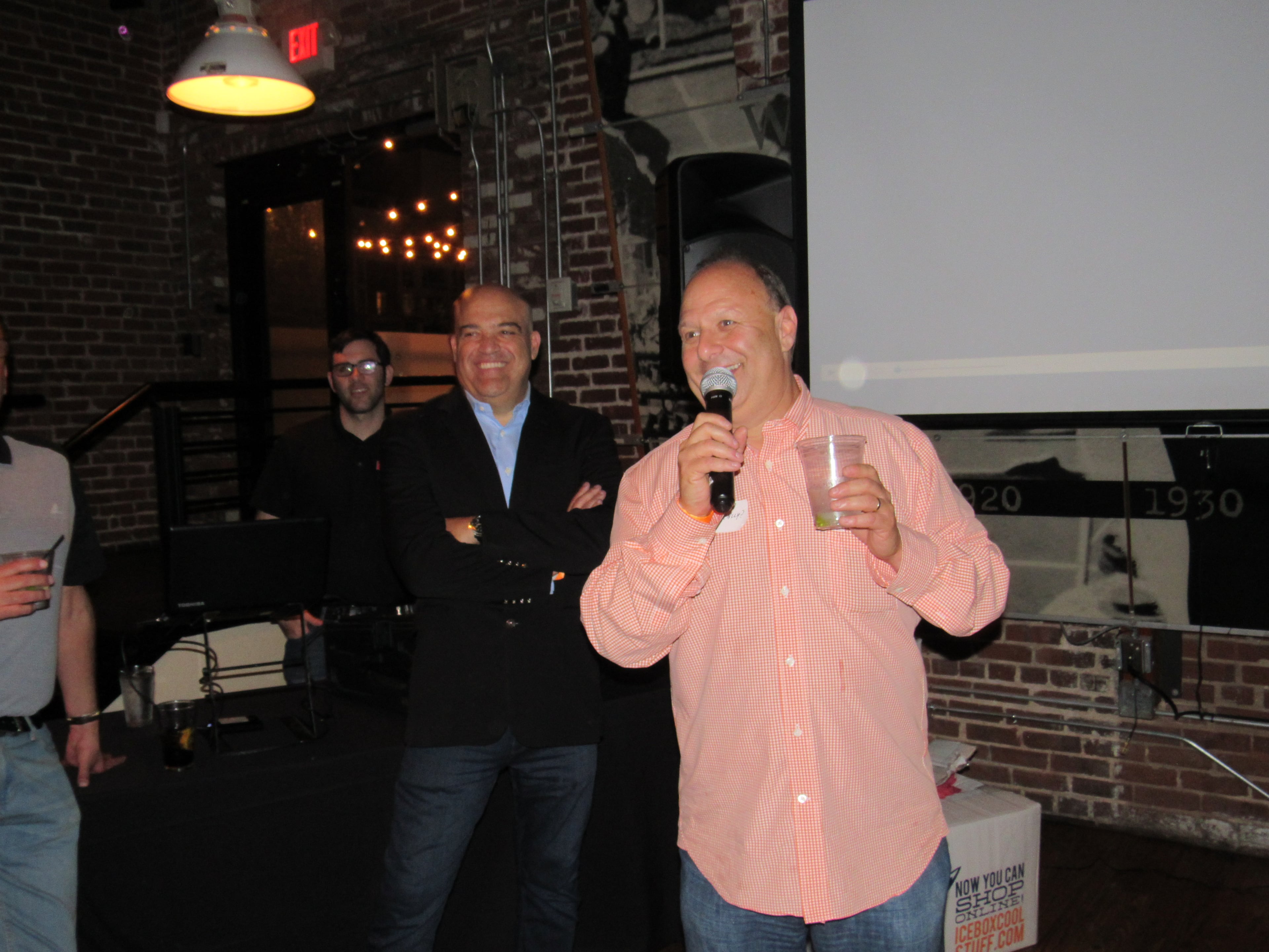 Steak Shapiro and Andrew Saltzman, the reason 790/The Zone existed. CREDIT: Rodney Ho/rho@ajc.com