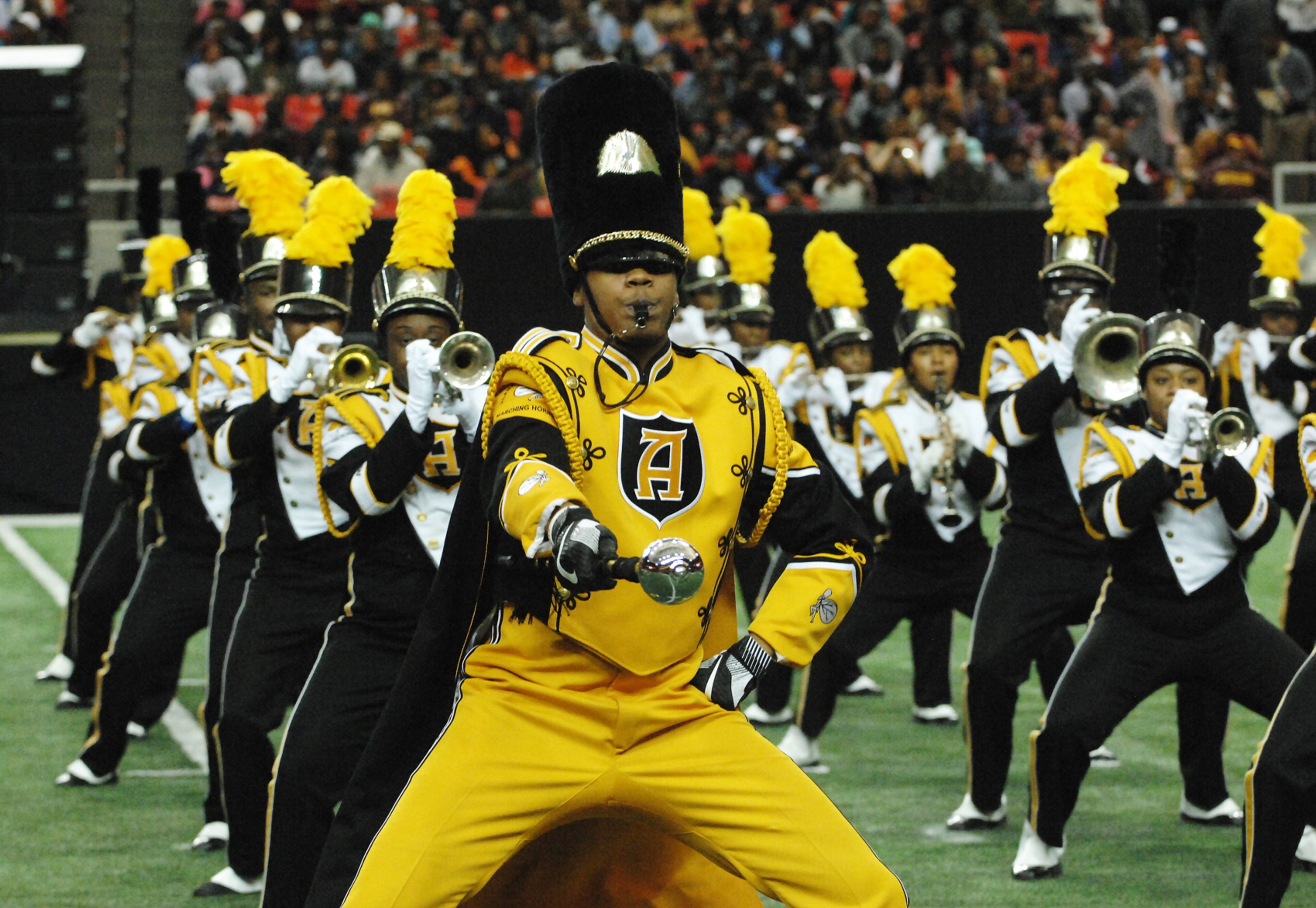 012817 The Alabama State Marching Hornets perform. Battle of the Bands at the Georgia Dome in Atlanta.
W.A. Bridges Jr. special
