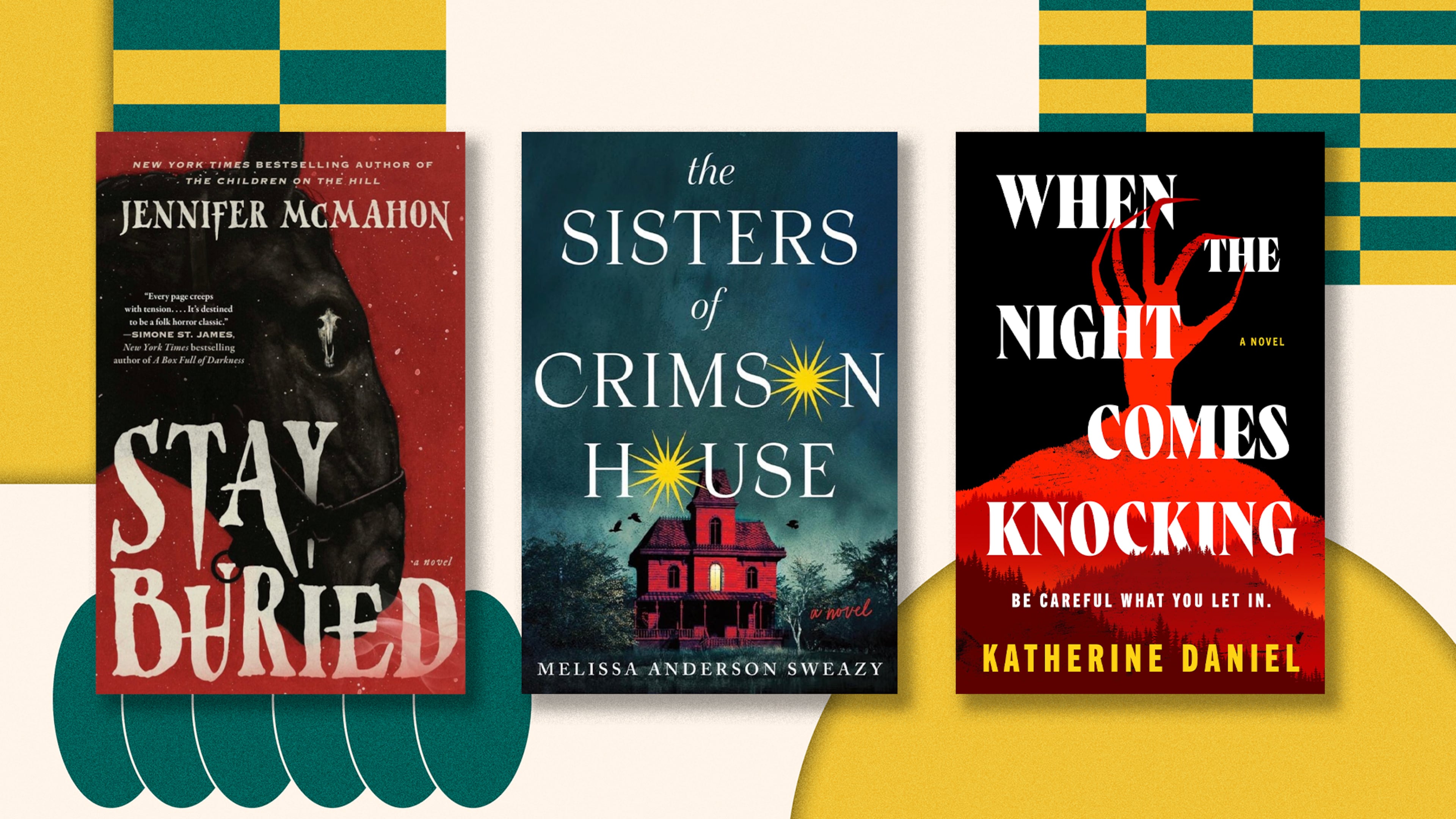 "Stay Buried," "The Sisters of Crimson House" and "When the Night Comes Knocking" are three new spooky stories you can read this month.