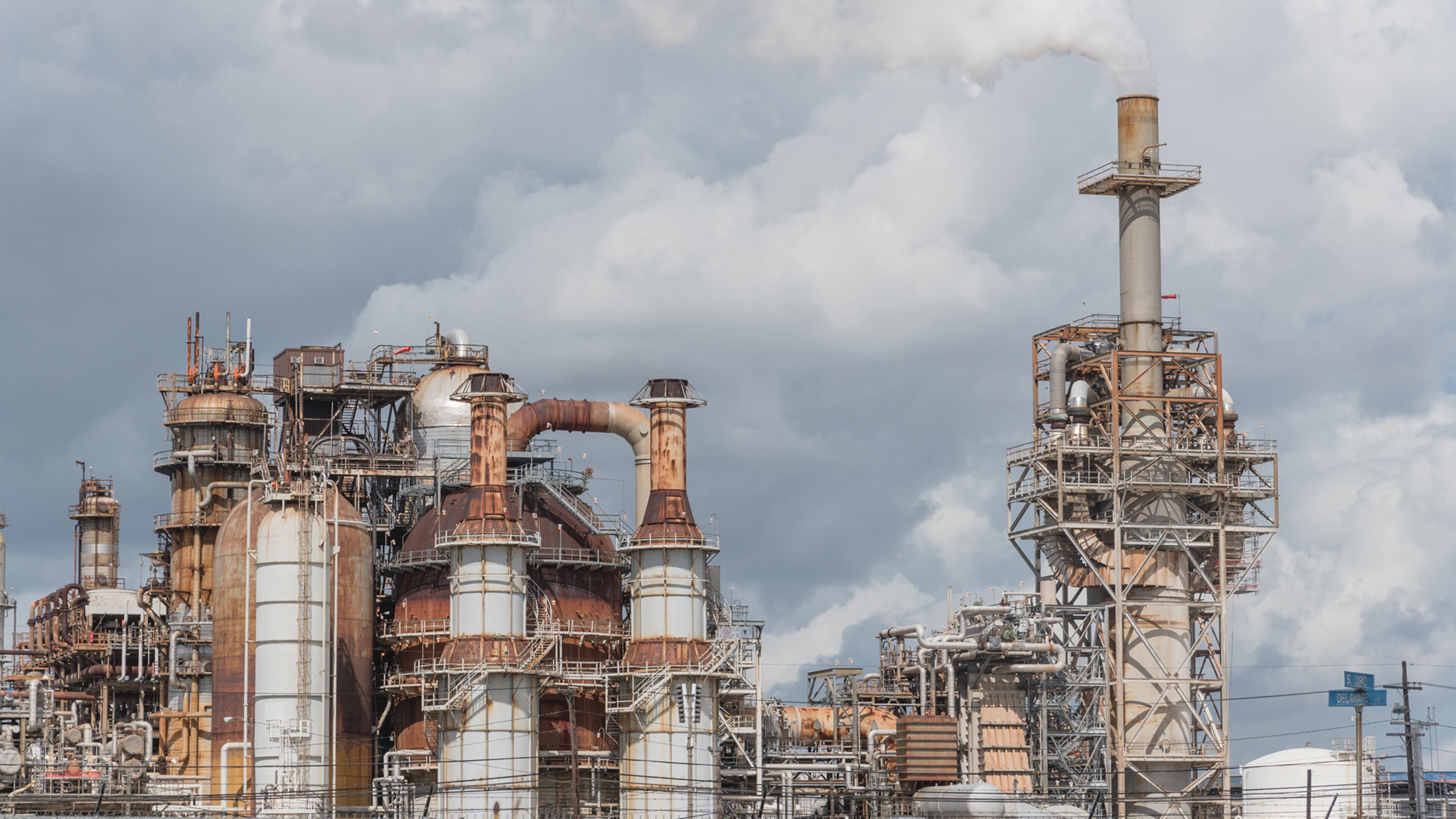 Oil companies have not built a new refinery in the United States for more than 40 years, although many have been expanded. When one of the old refineries does go down for repairs or because of hurricanes, it often leaves the U.S. with a supply crunch. Here, a refinery in Pasadena, Texas. (Trong Nguyen/Dreamstime/TNS)