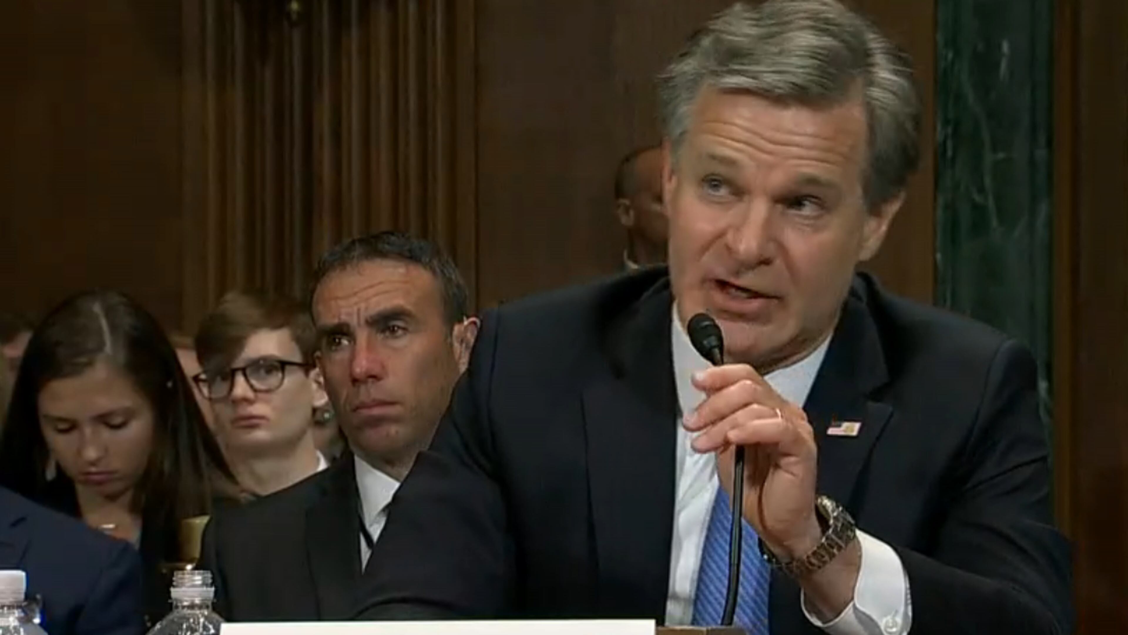 FBI Director Chris Wray is set to testify for the first time since the deadly Jan. 6 riot at the U.S. Capitol, with lawmakers likely to press him on whether the bureau adequately communicated with other law enforcement agencies about the potential for violence that day. (AJC file photo)