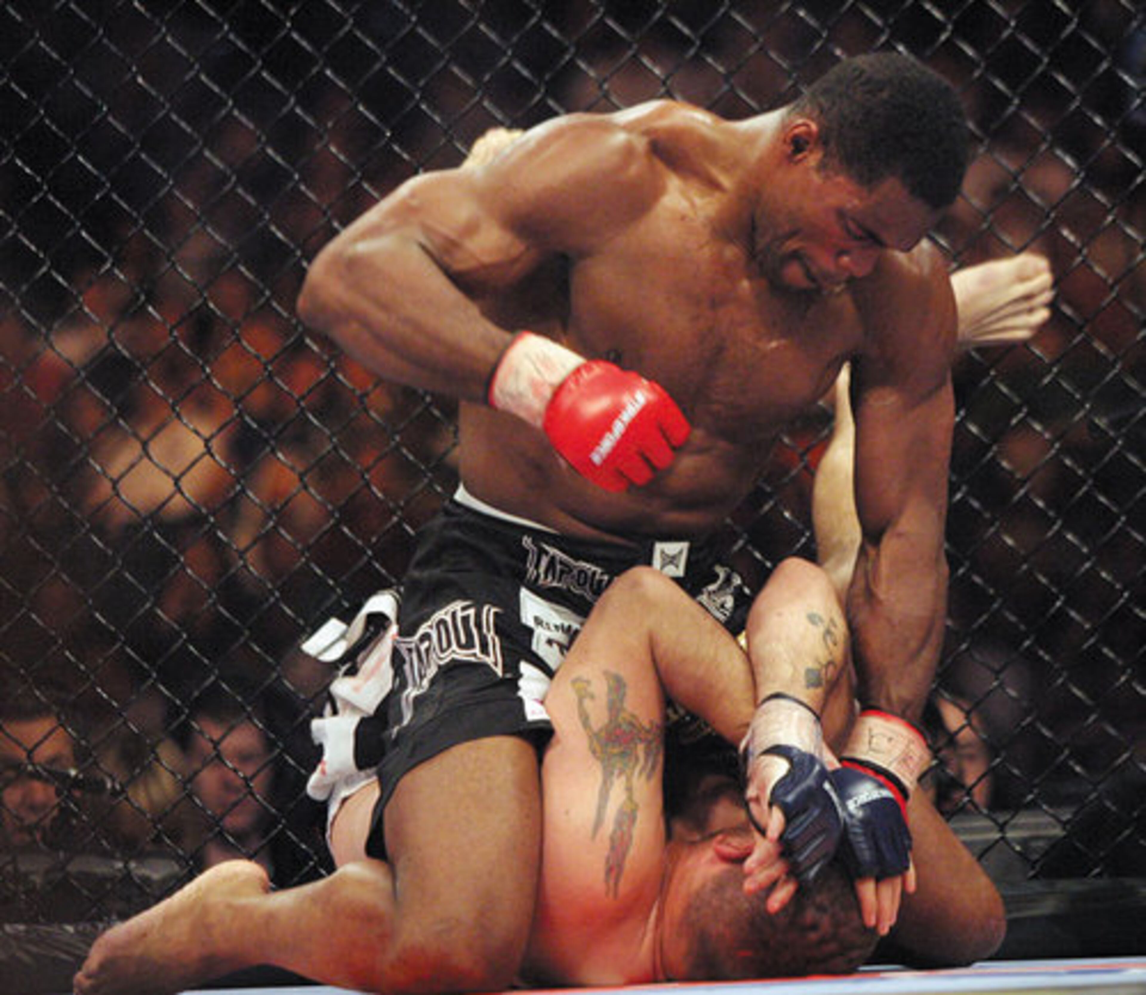 Walker drove Nagy into the fence early in the third round. After a flurry of punches, referee Troy Waugh called the fight.